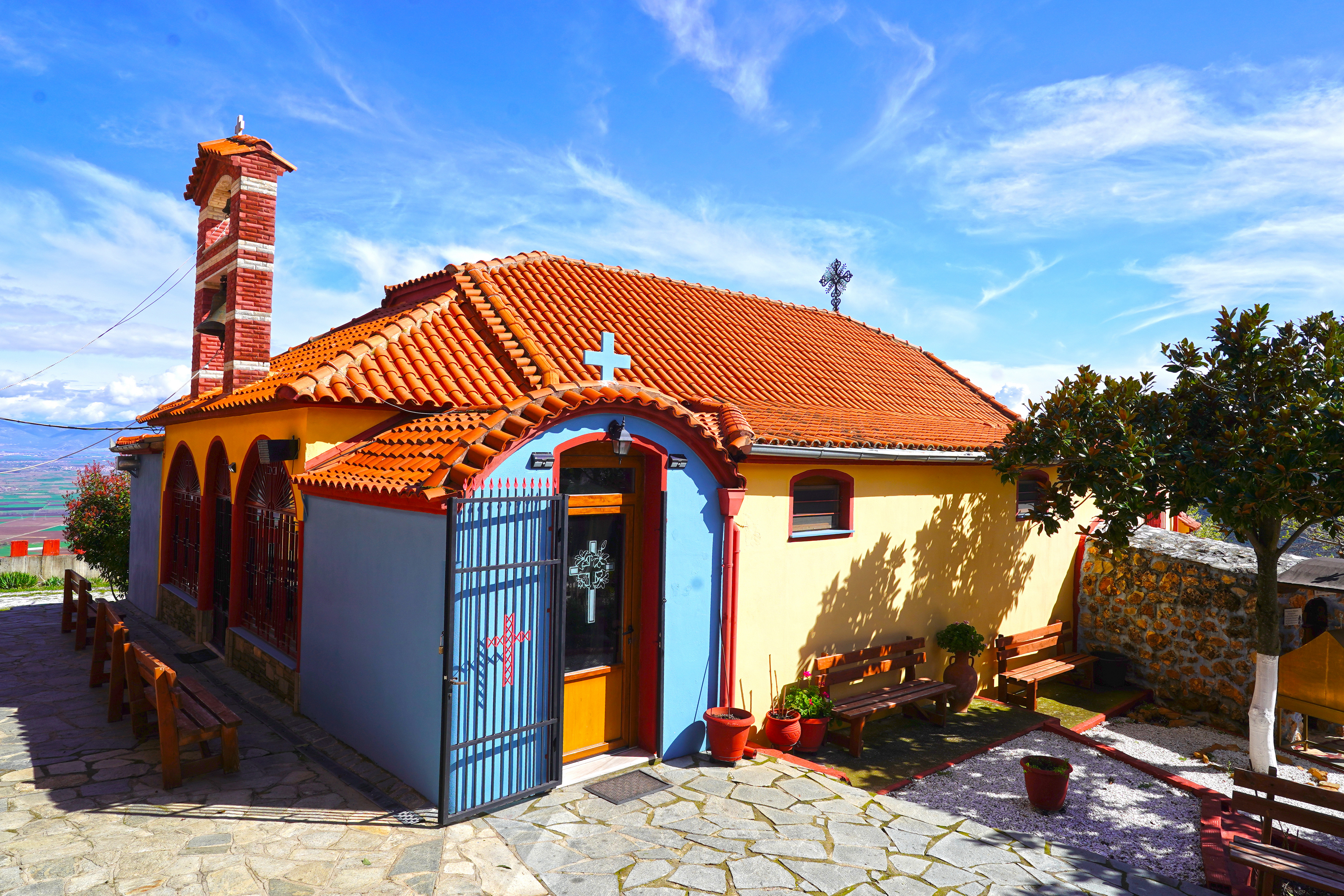 The Monastery of St. John the Baptist close to Kavala