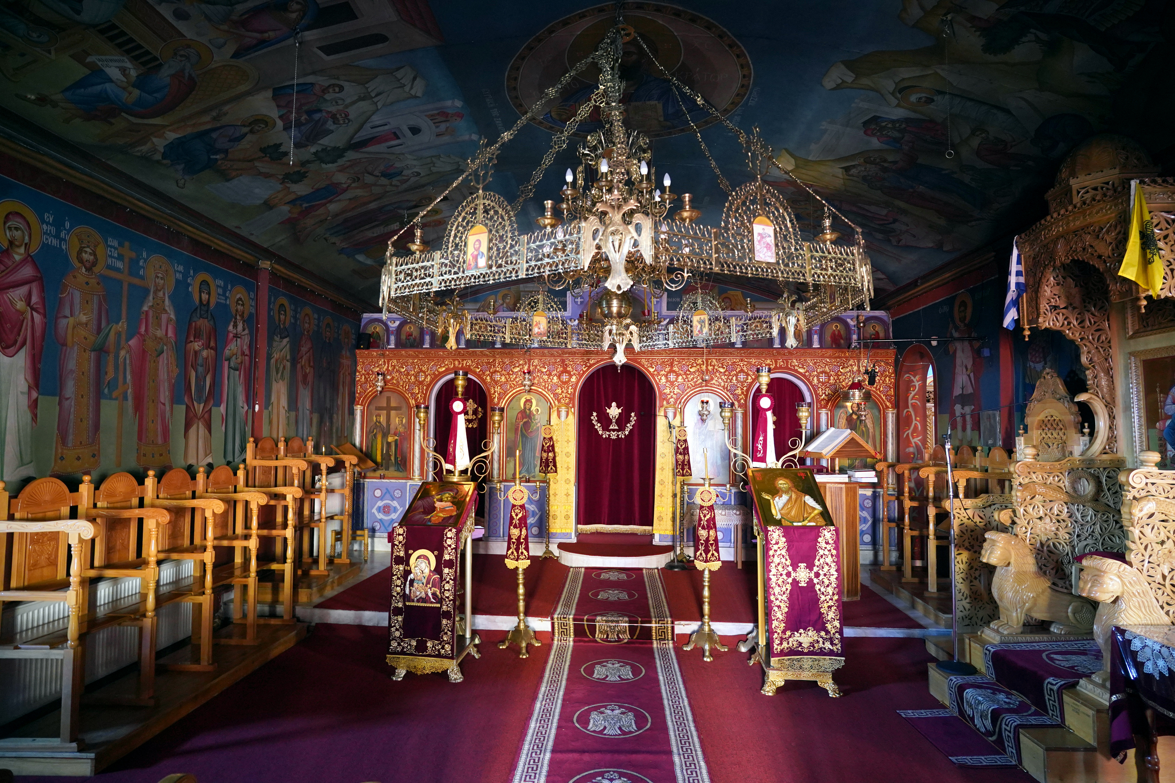 The Monastery of St. John the Baptist close to Kavala