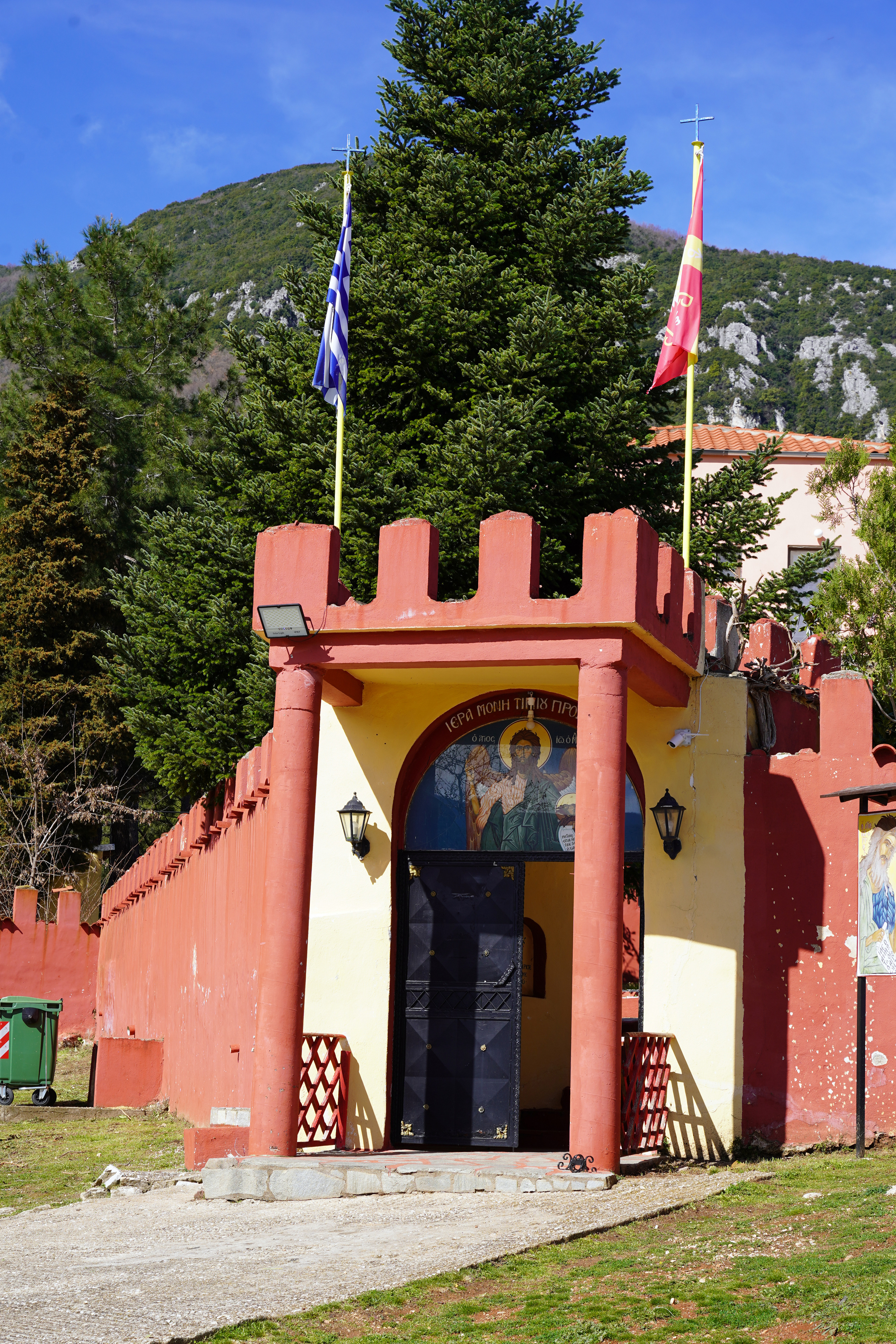 The Monastery of St. John the Baptist close to Kavala