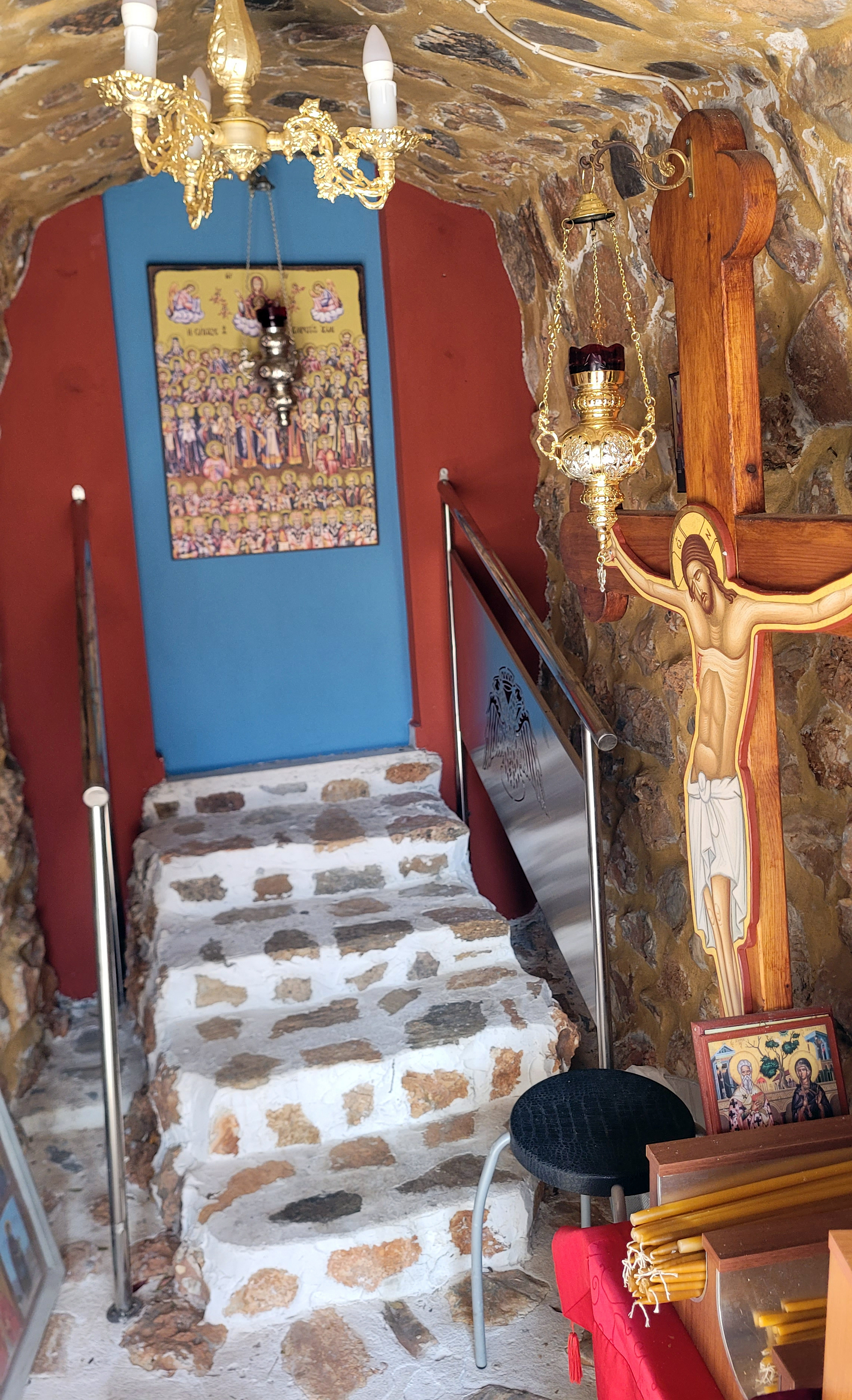 The Monastery of St. John the Baptist close to Kavala
