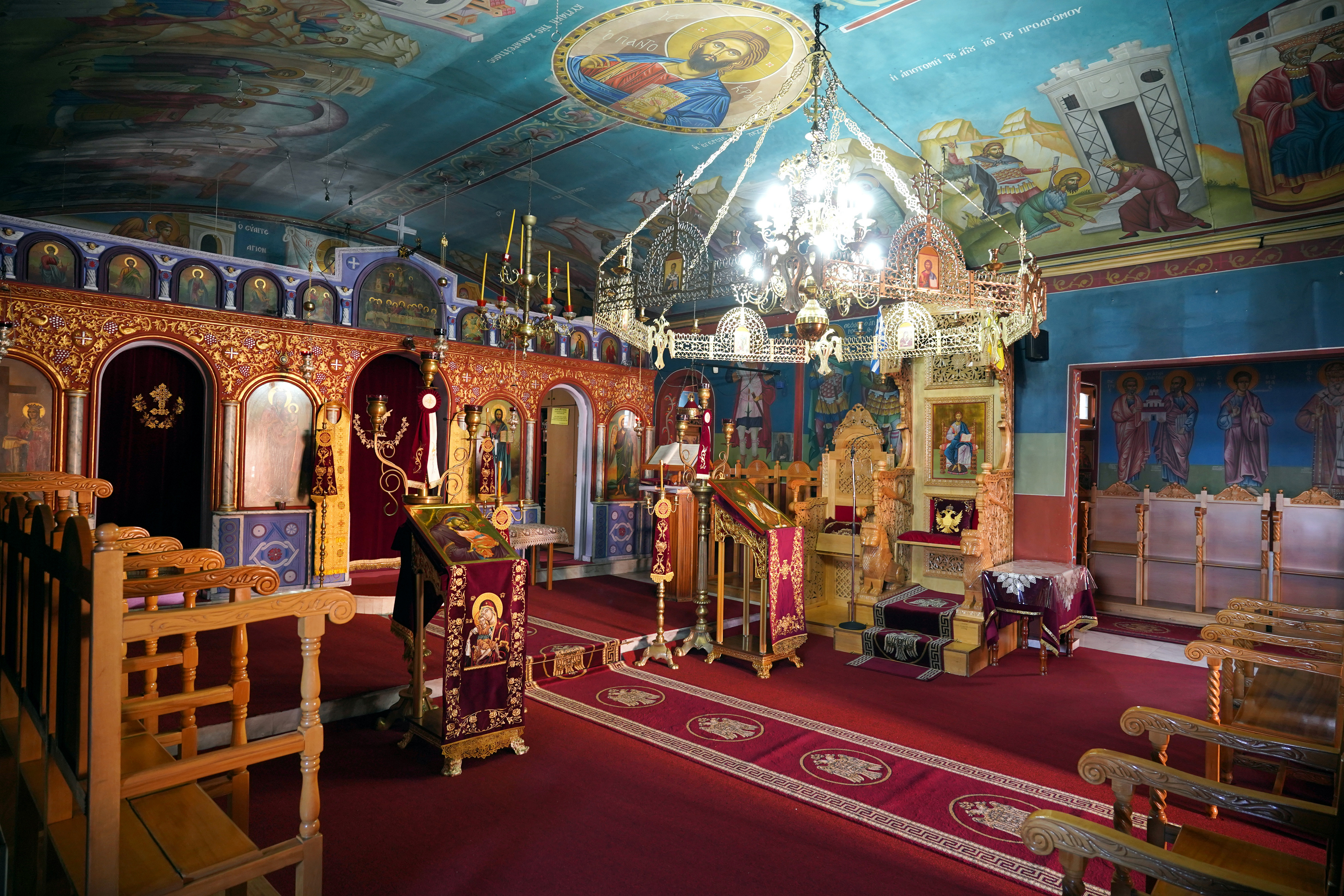The Monastery of St. John the Baptist close to Kavala