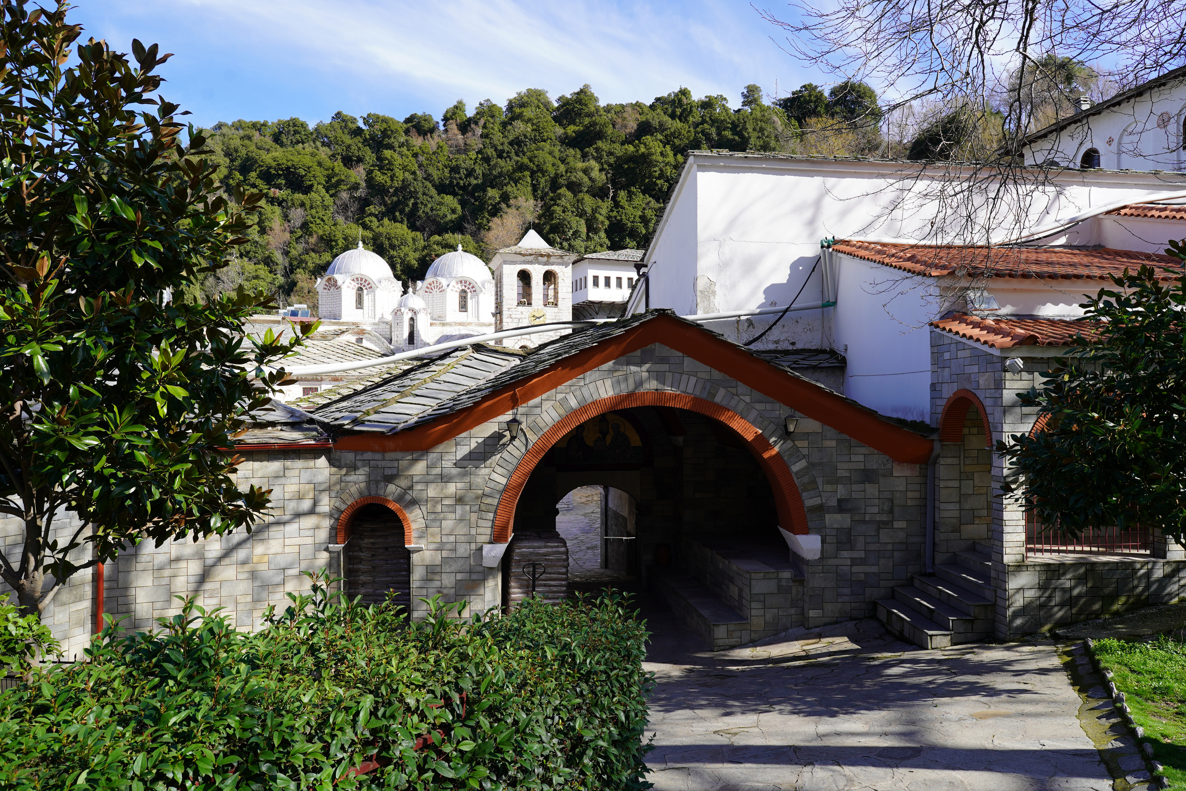 Ikosifinisa Mother of God convent close to Kavala 