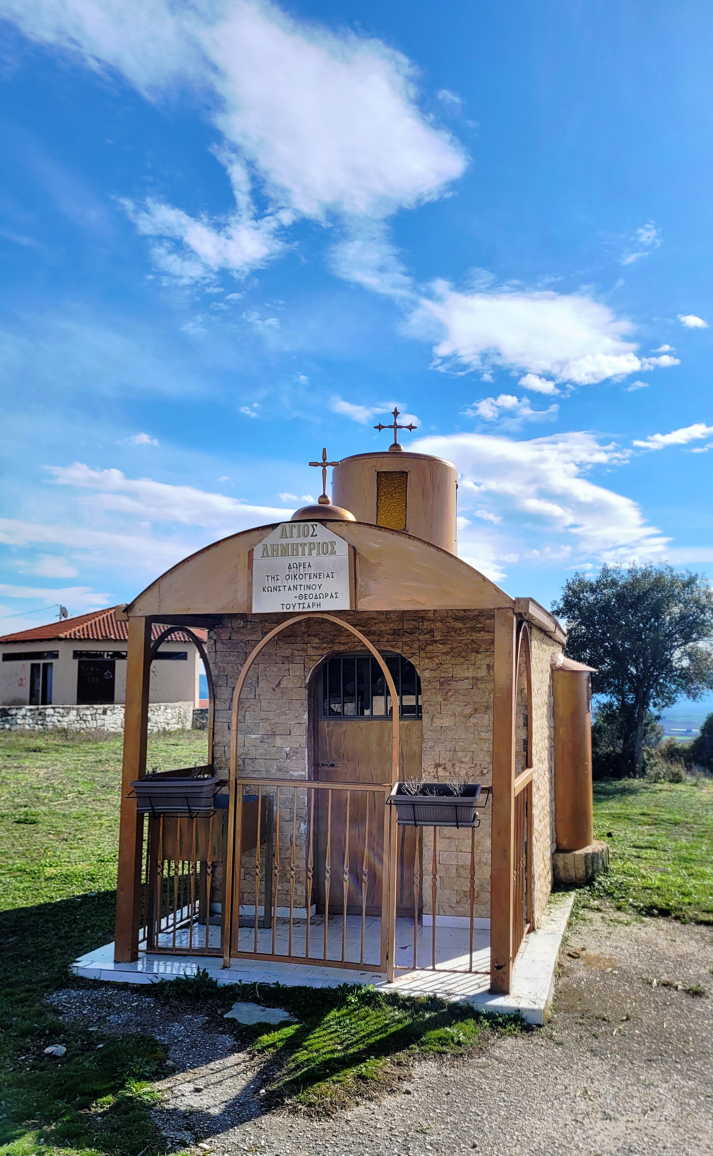St. Dimitrios Orthodox chapel close to Philiphi 