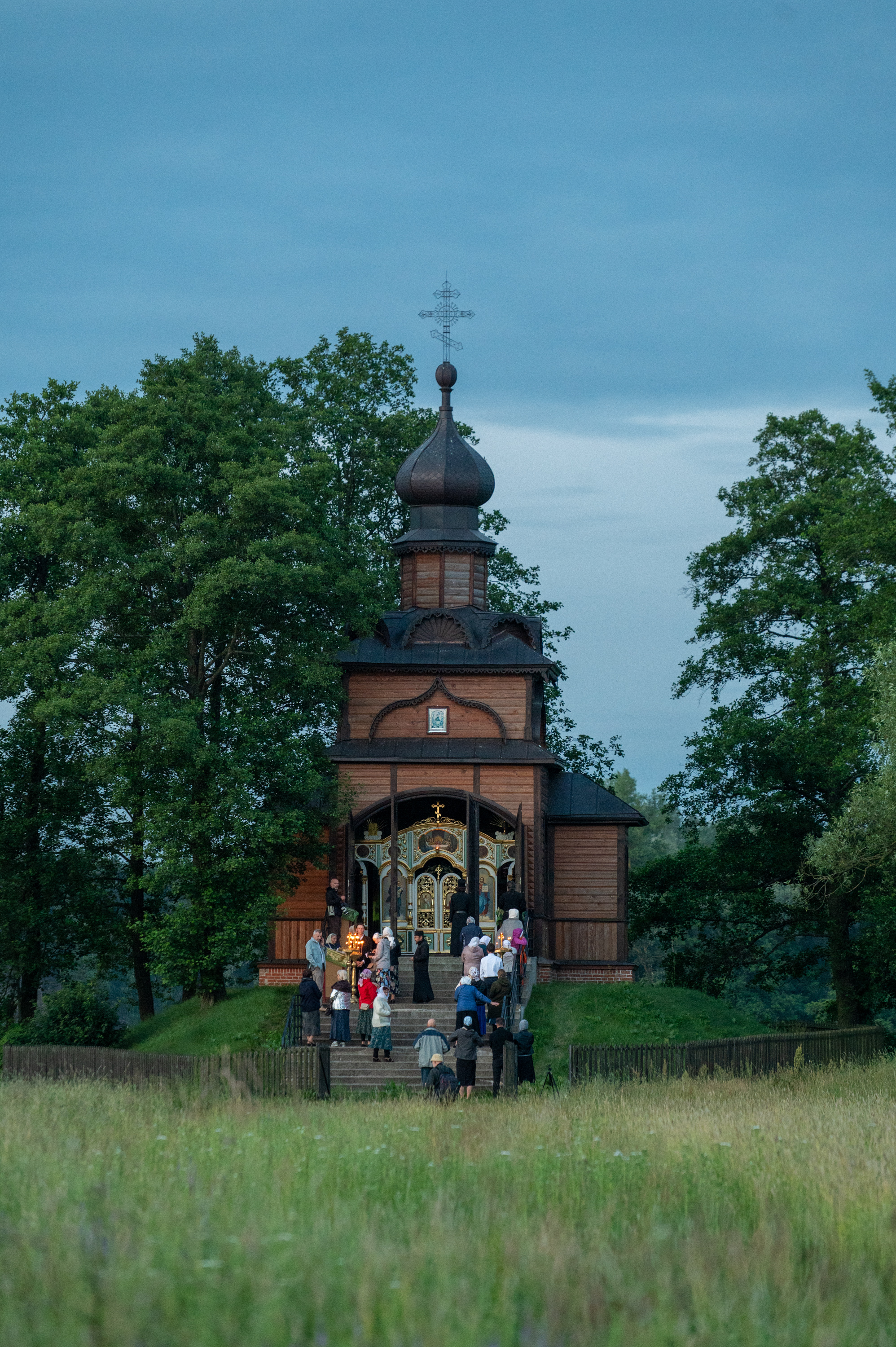 Before night liturgy