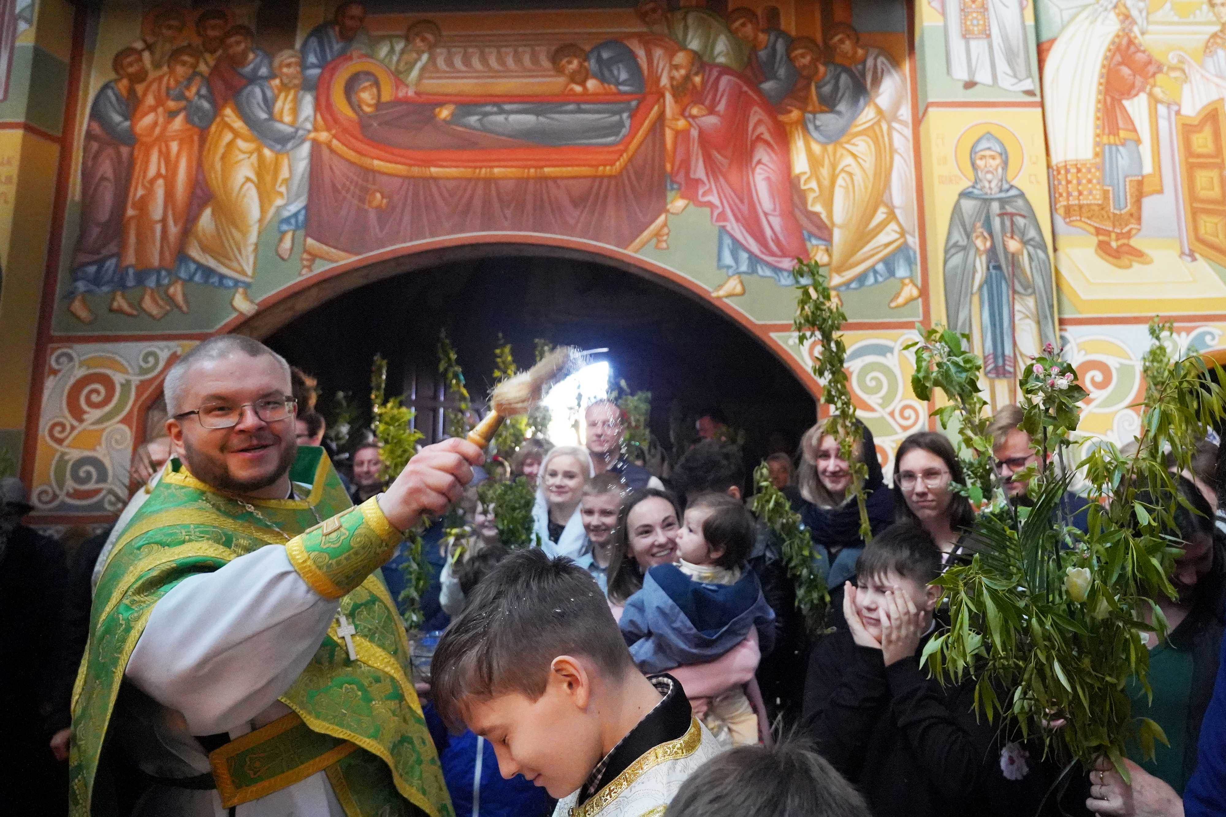 Palm Sunday in Zwierki Convent