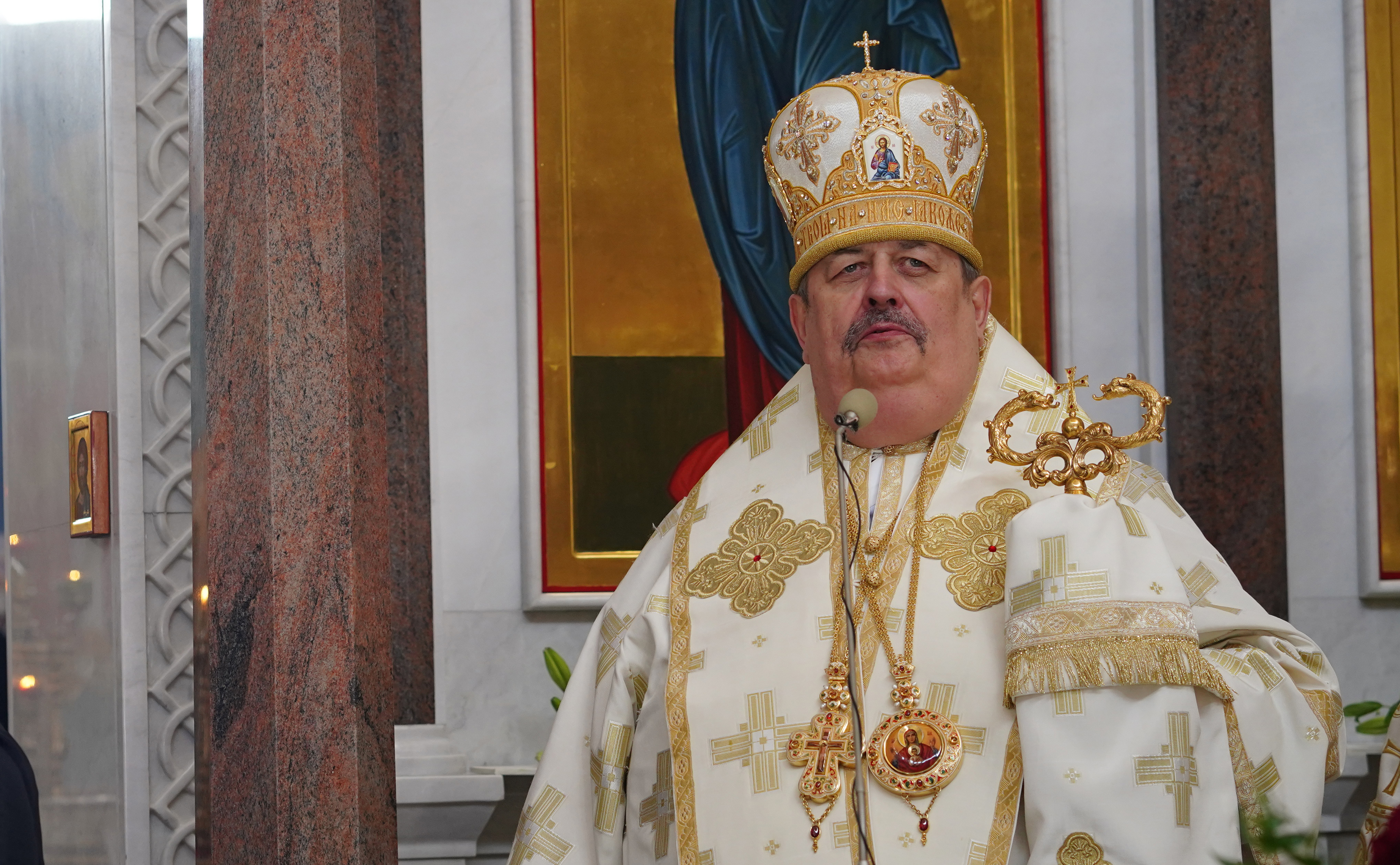 Hagia Sophia Orthodox church in Warsaw consecration, May 2023