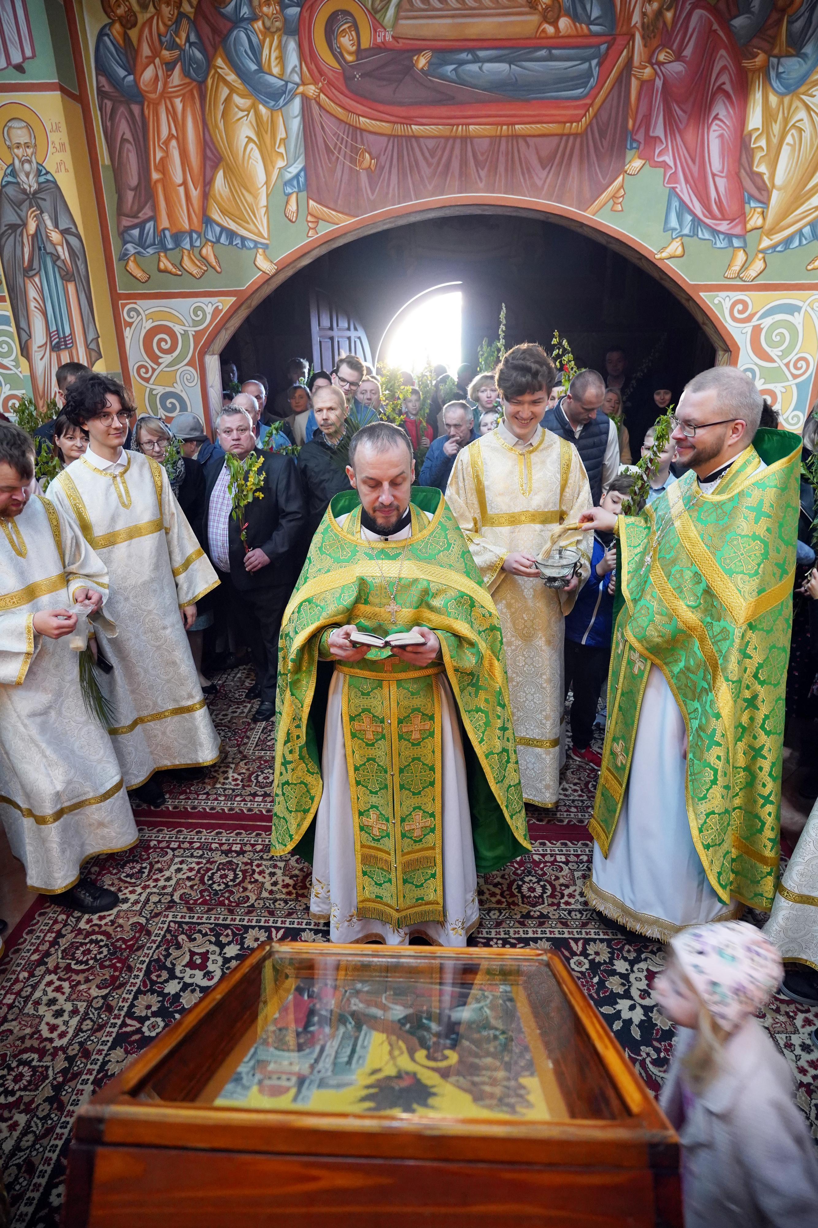 Palm Sunday in Zwierki Convent