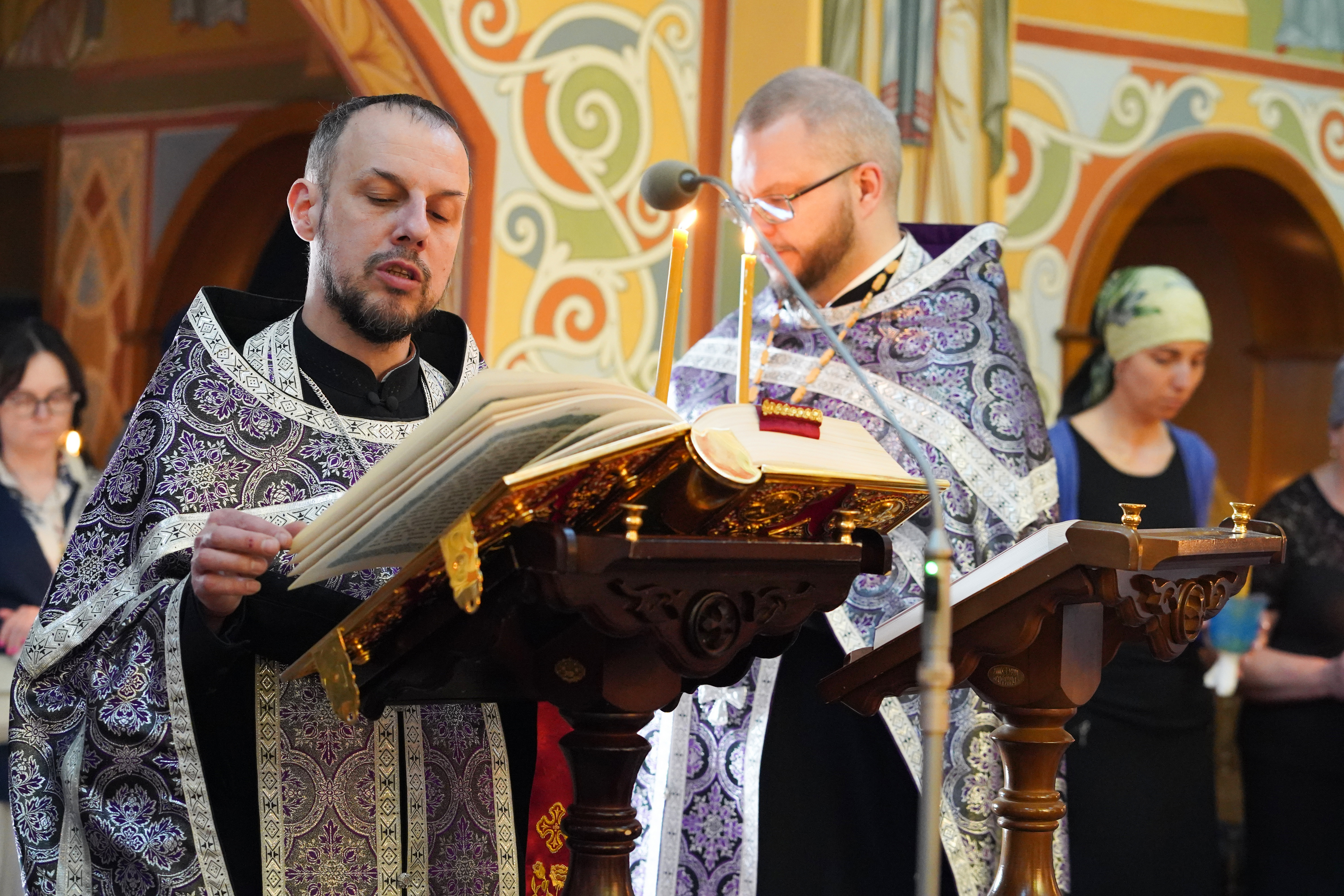 The Twelve Gospels reading in Zwierki Convent
