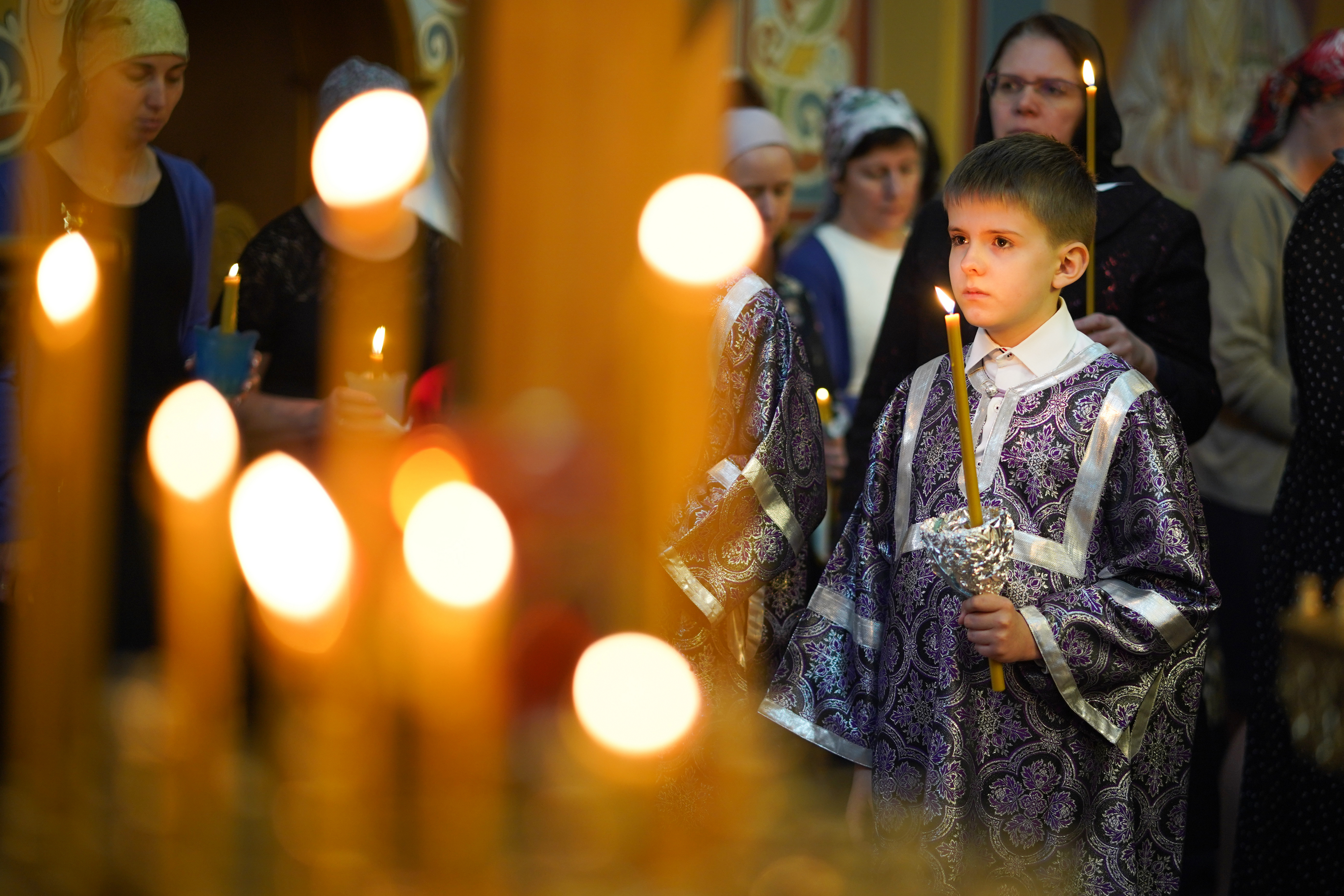 The Twelve Gospels reading in Zwierki Convent