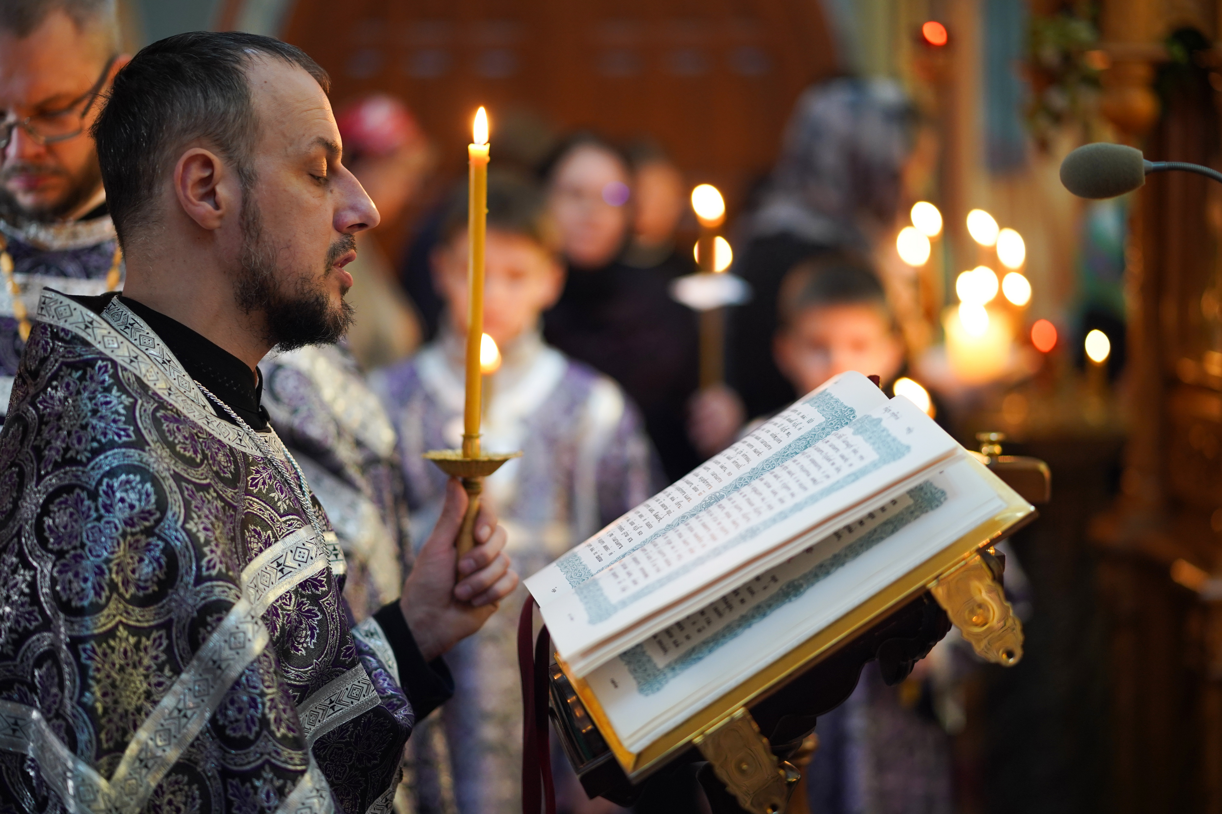 The Twelve Gospels reading in Zwierki Convent