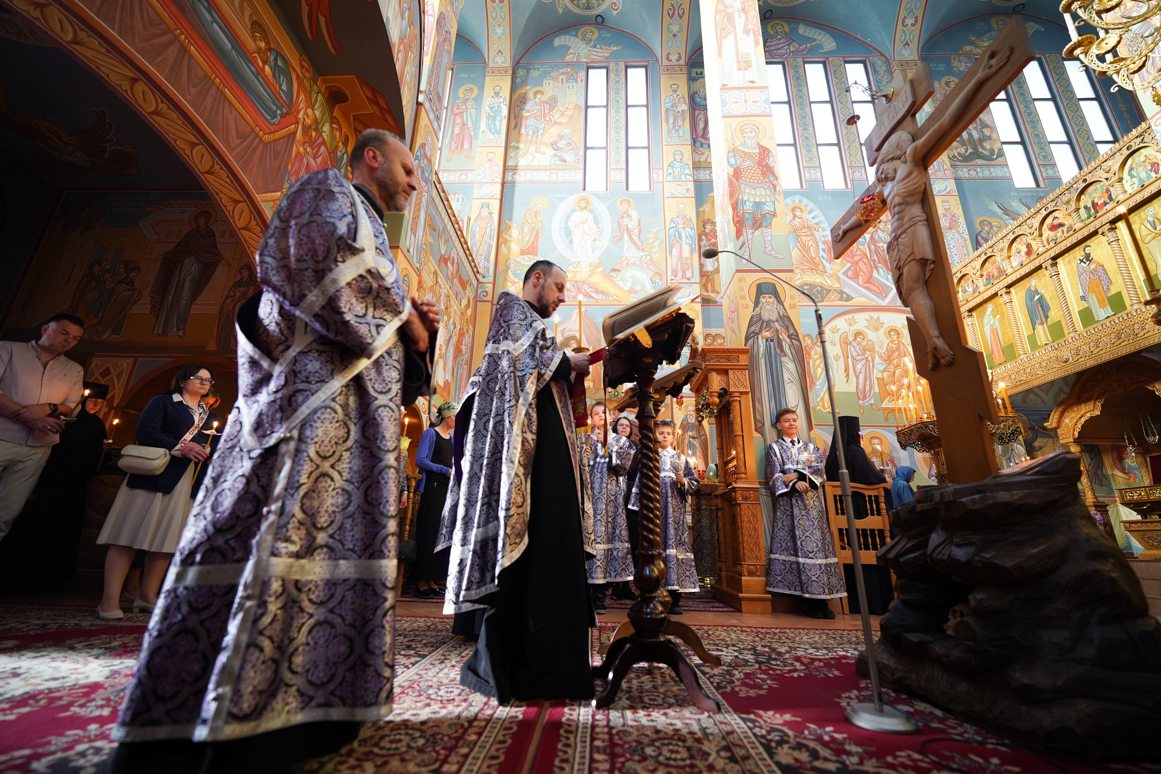The Twelve Gospels reading in Zwierki Convent 
