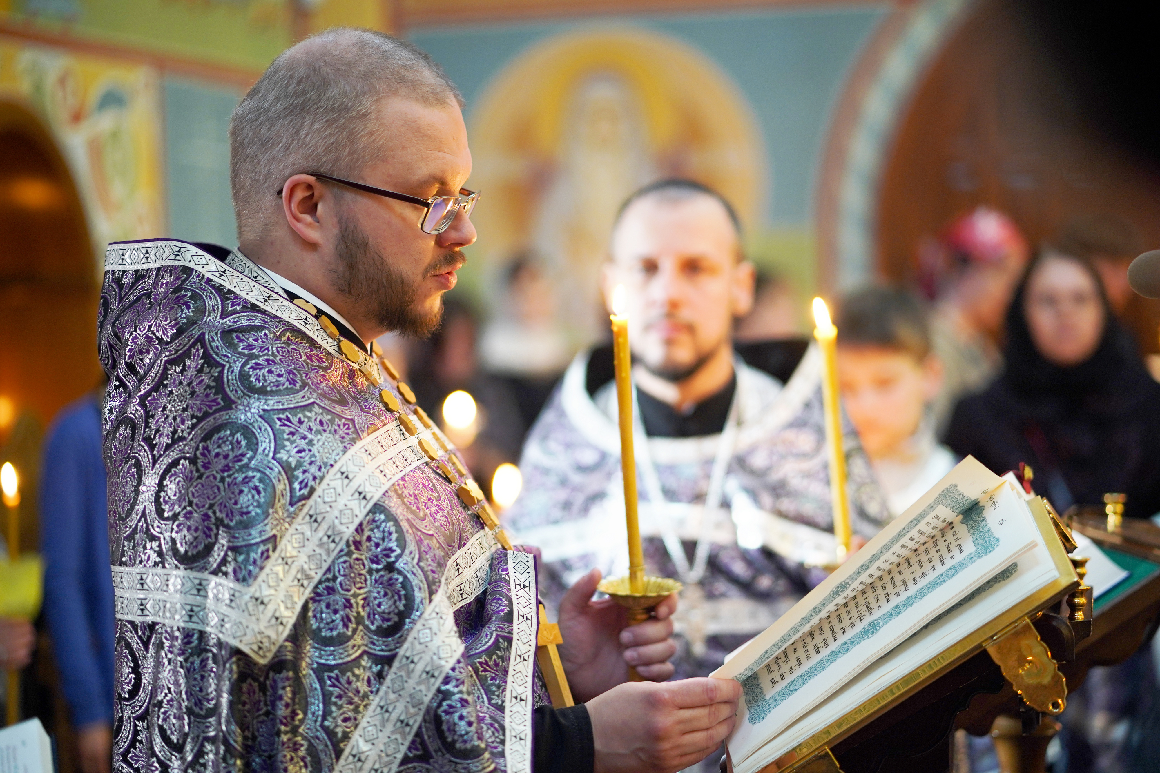 The Twelve Gospels reading in Zwierki Convent 