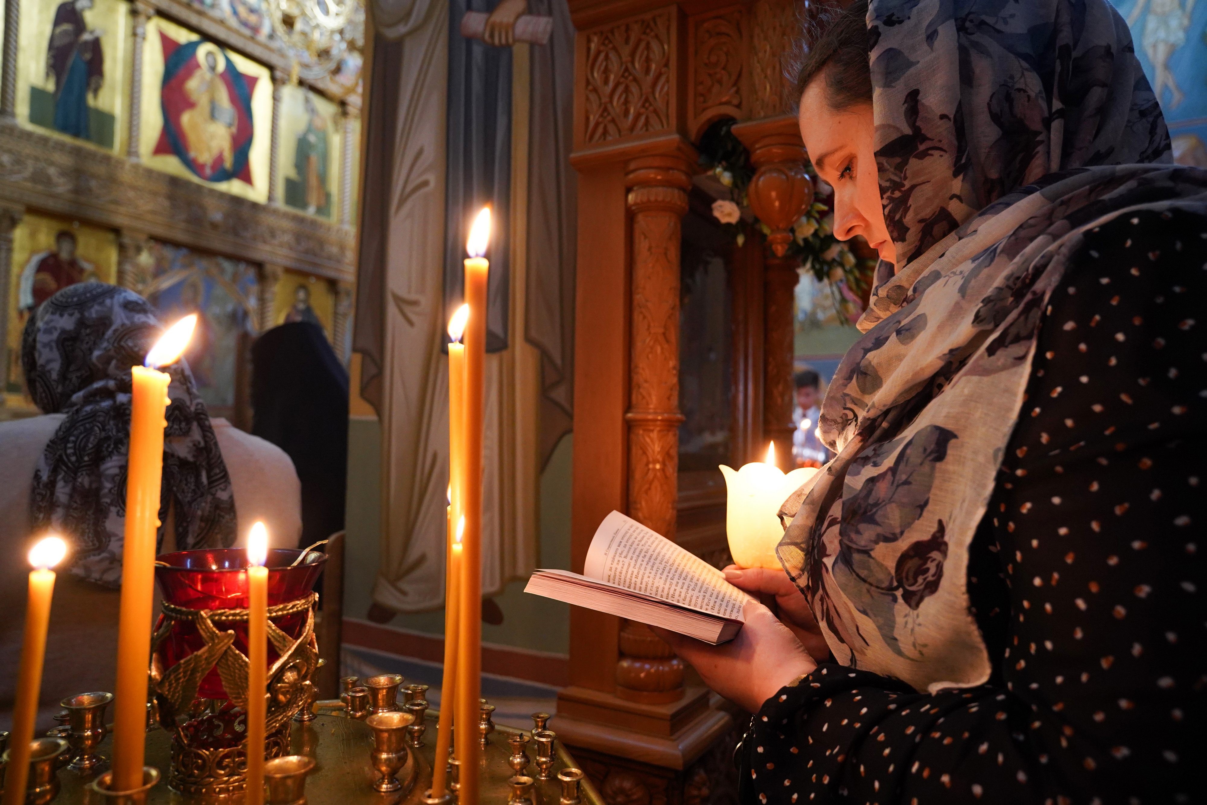 The Twelve Gospels reading in Zwierki Convent