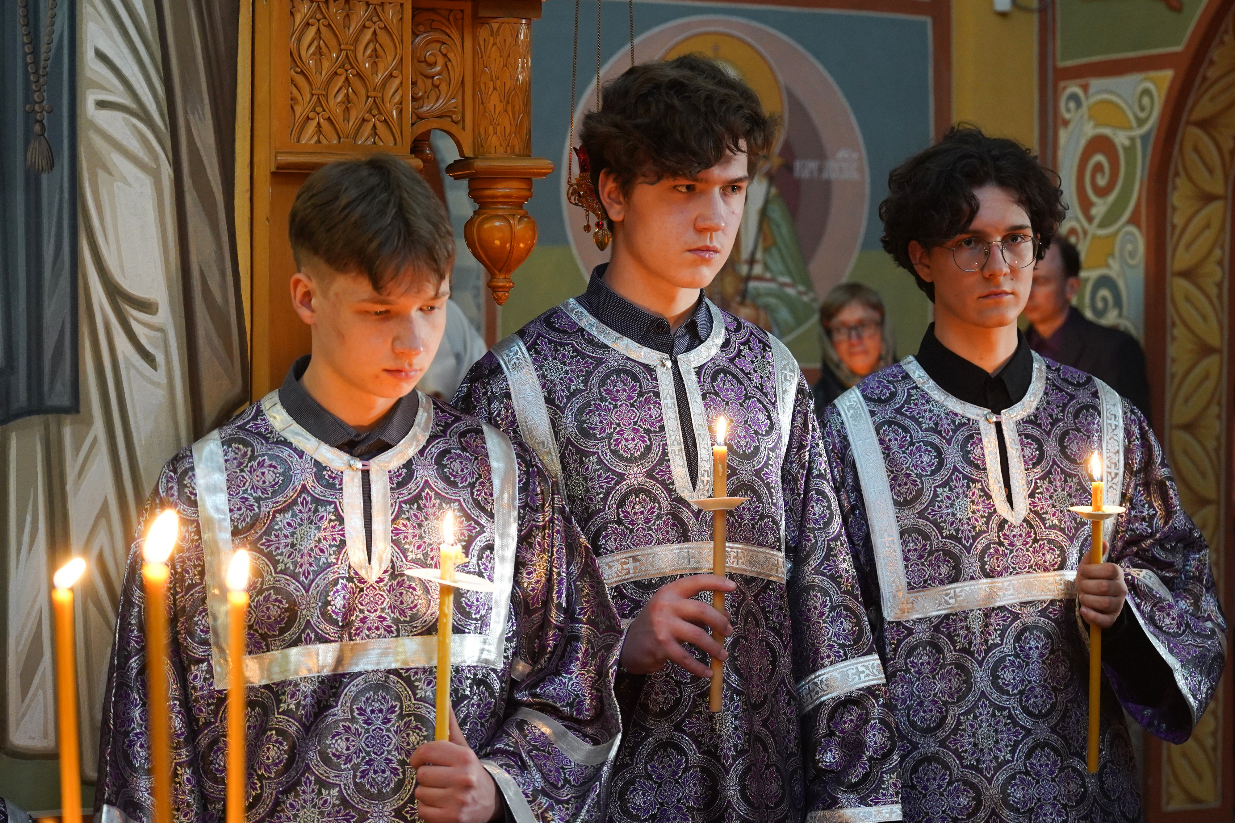 The Twelve Gospels reading in Zwierki Convent