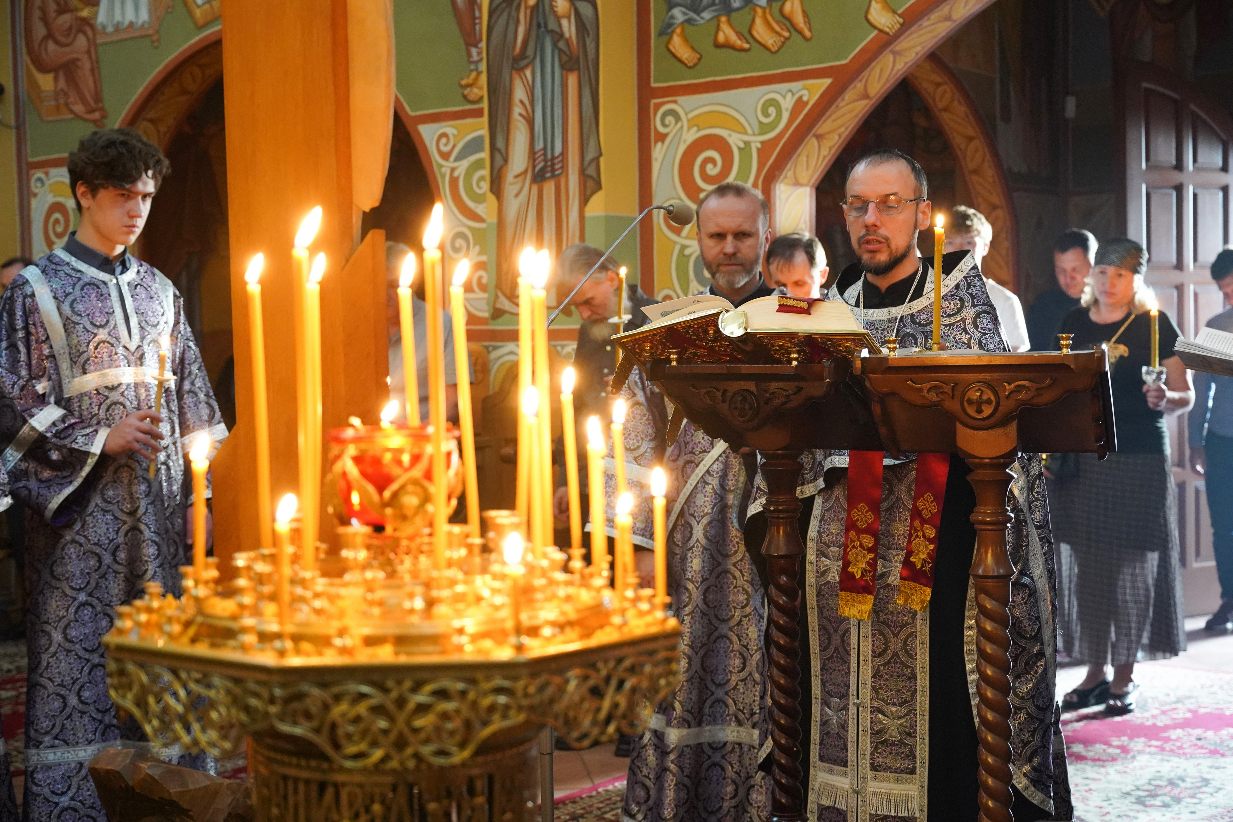The Twelve Gospels reading in Zwierki Convent