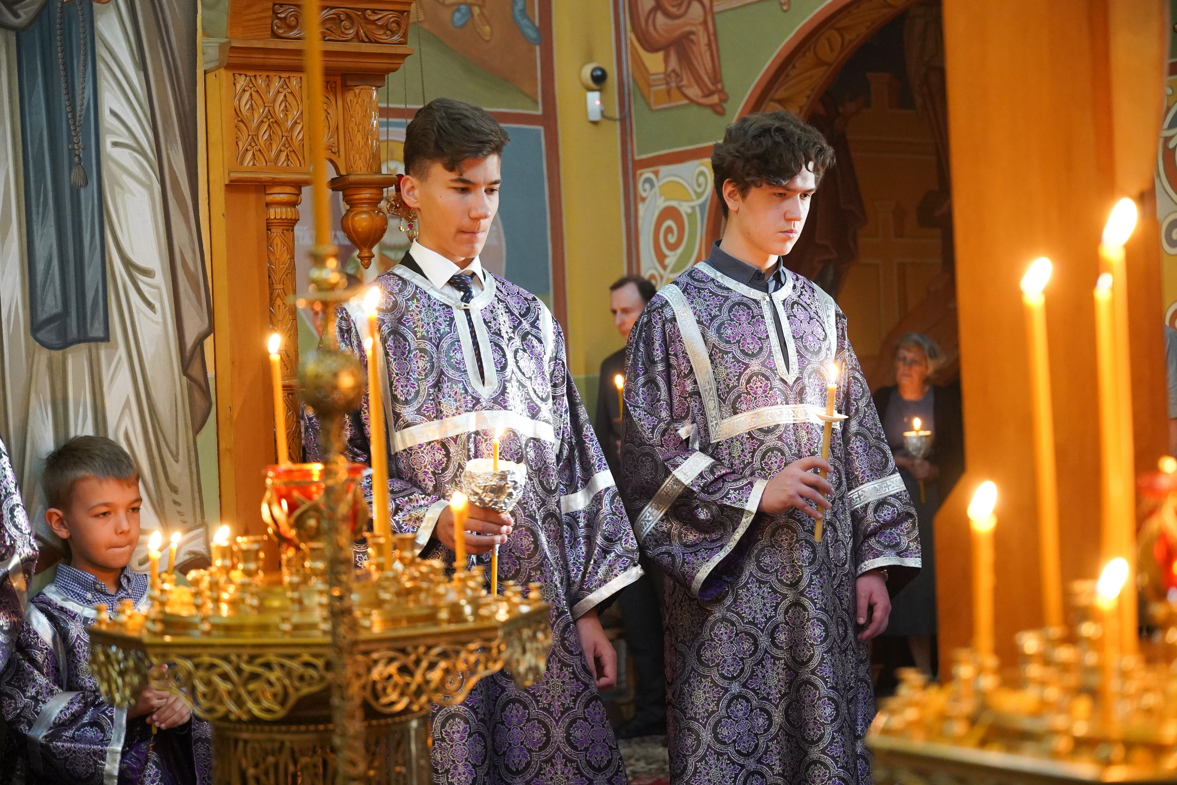 The Twelve Gospels reading in Zwierki Convent