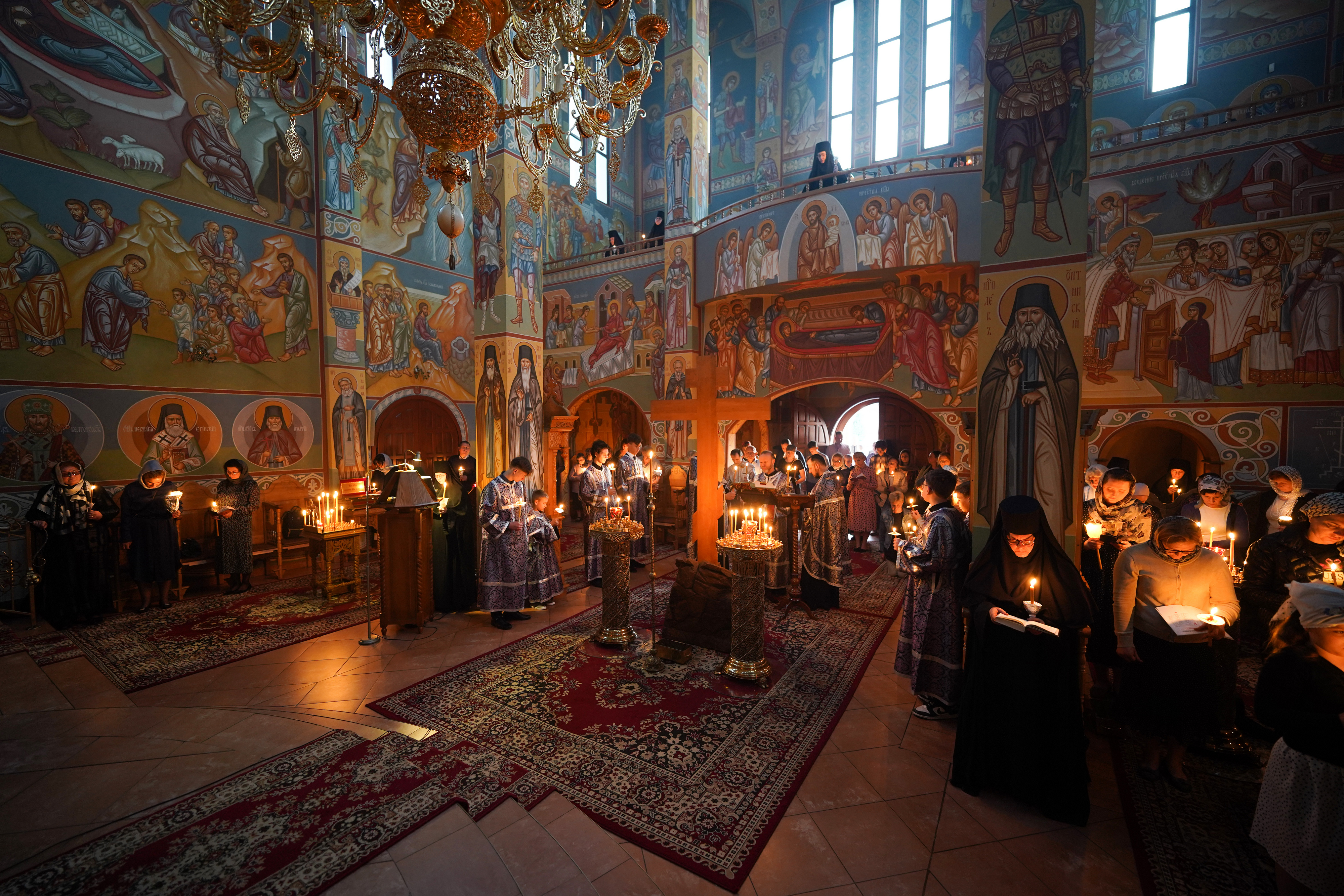 The Twelve Gospels reading in Zwierki Convent  