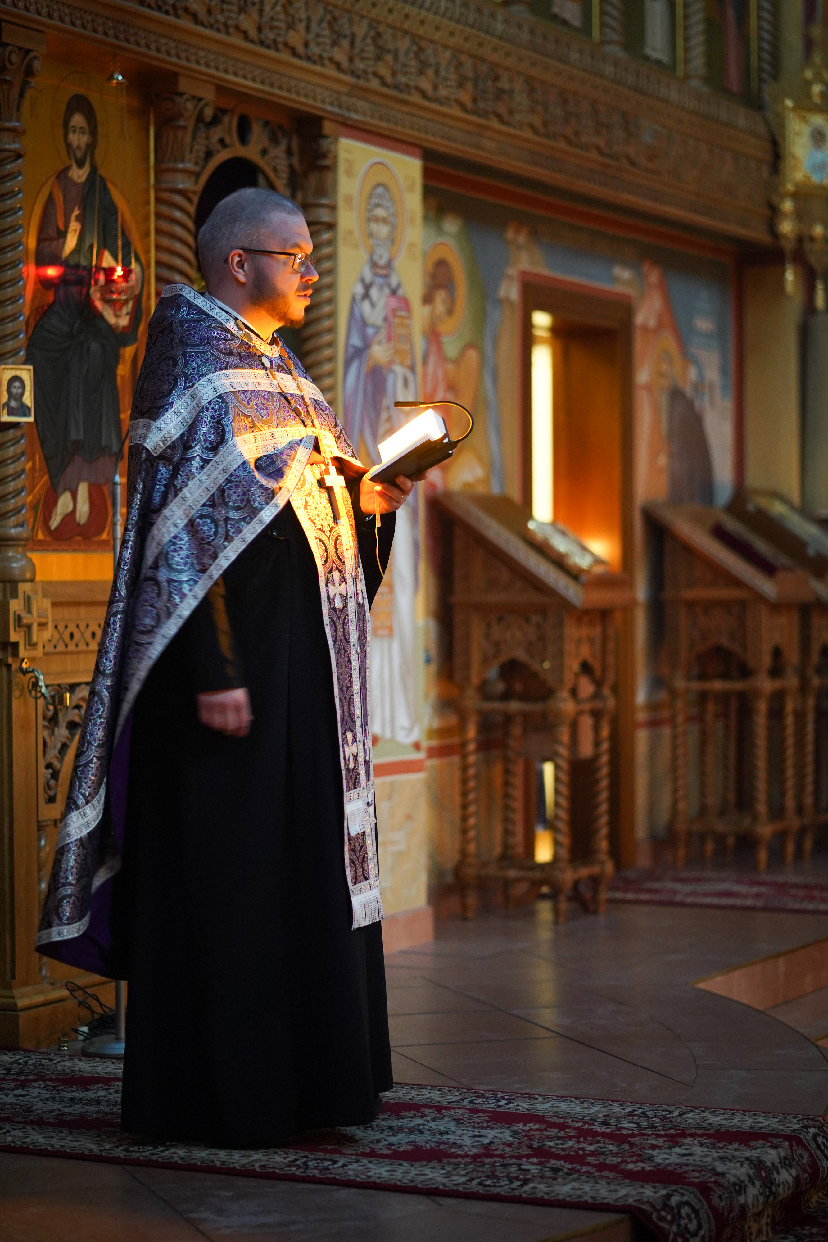 The Twelve Gospels reading in Zwierki Convent  