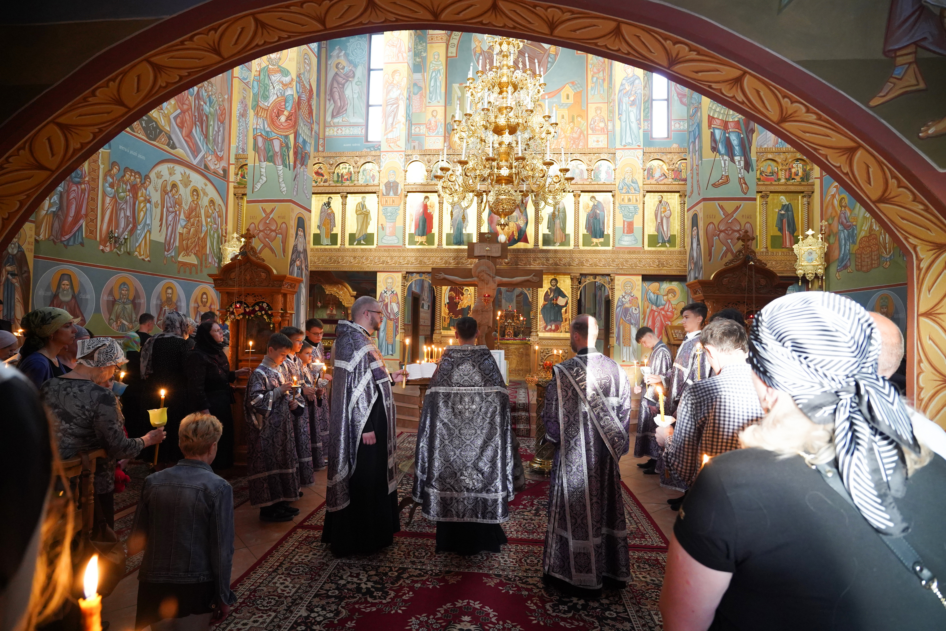 The Twelve Gospels reading in Zwierki Convent