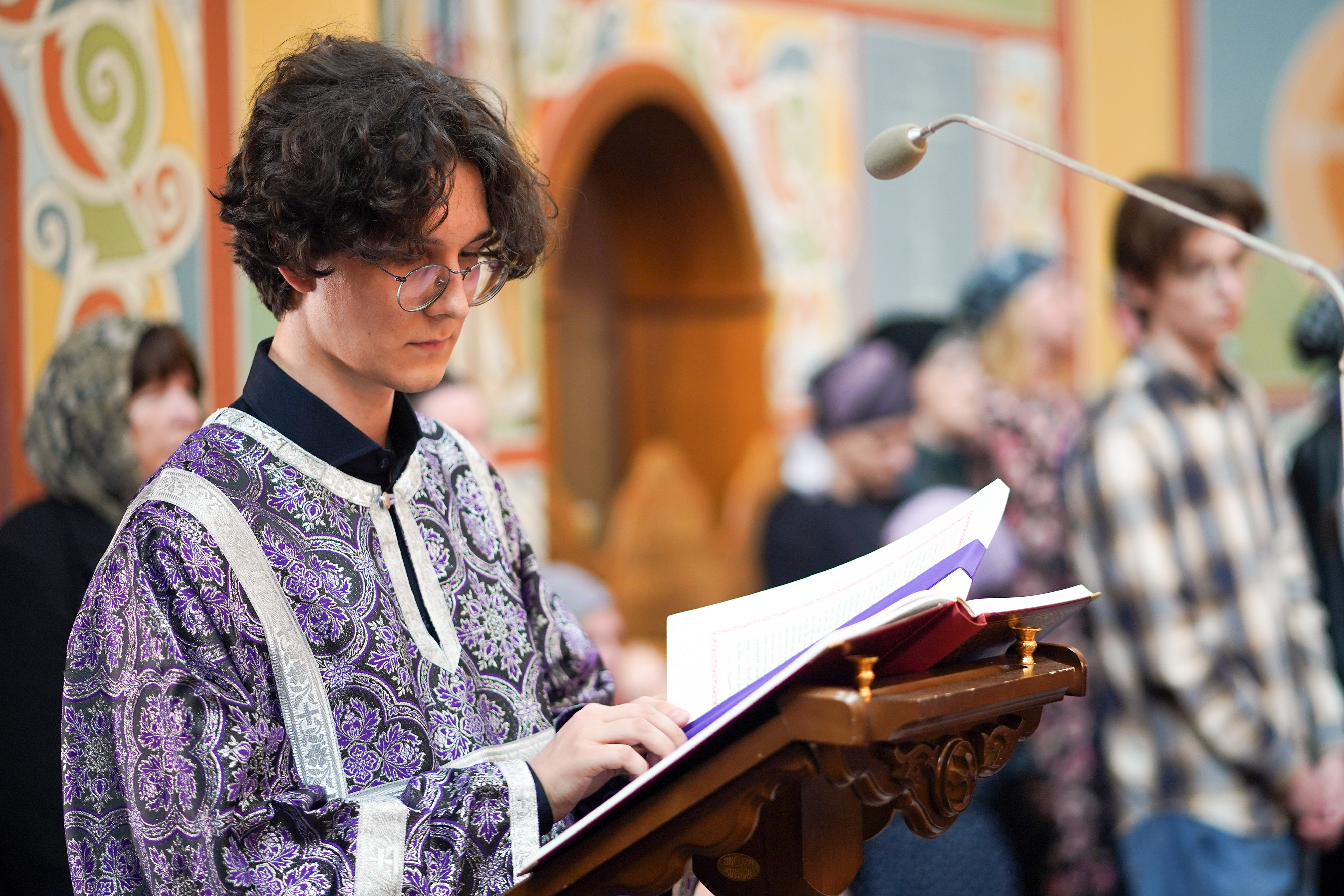 Jesus Christ burial service in Zwierki Convent