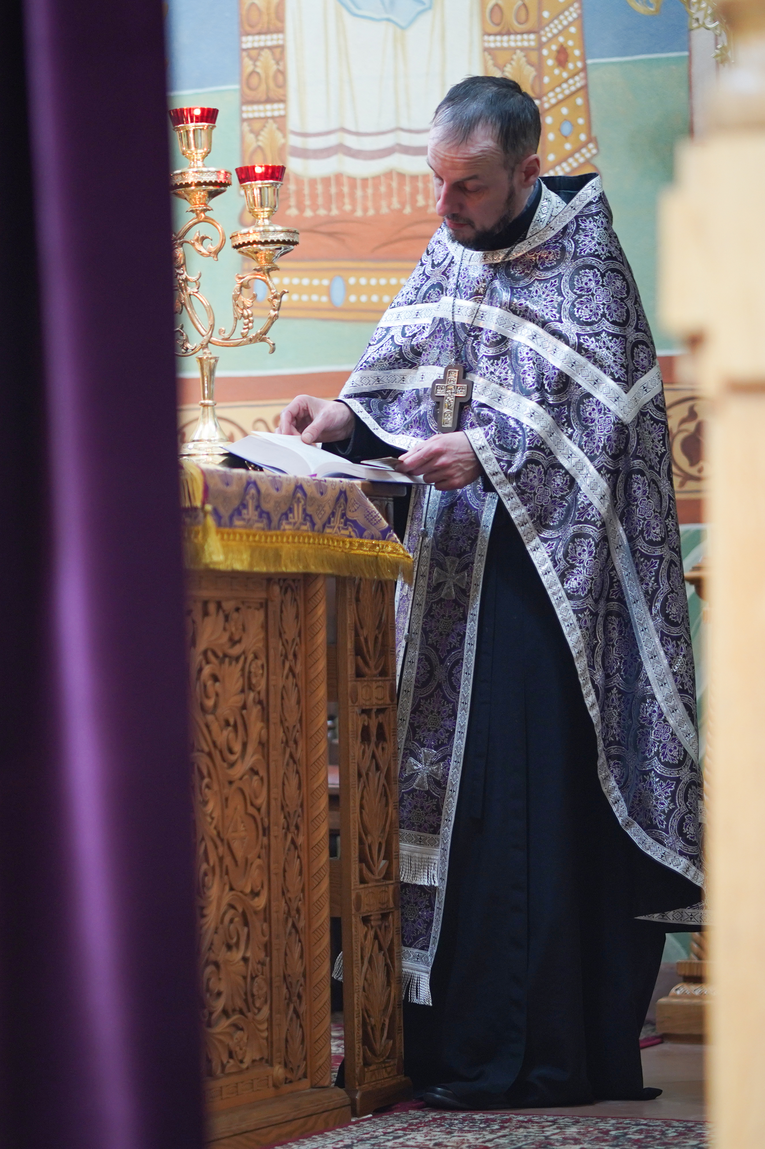 Jesus Christ burial service in Zwierki Convent 