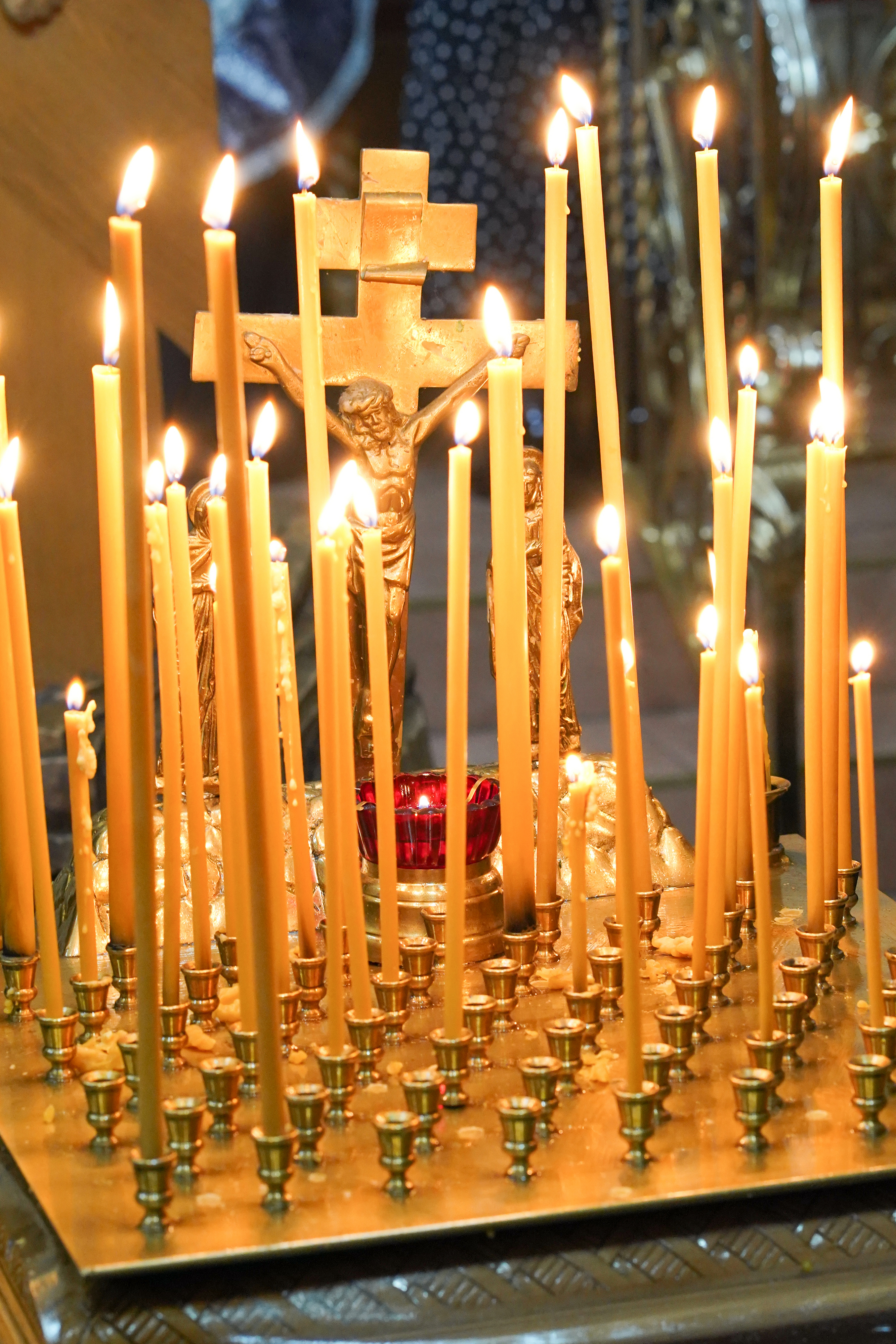 Jesus Christ burial service in Zwierki Convent 