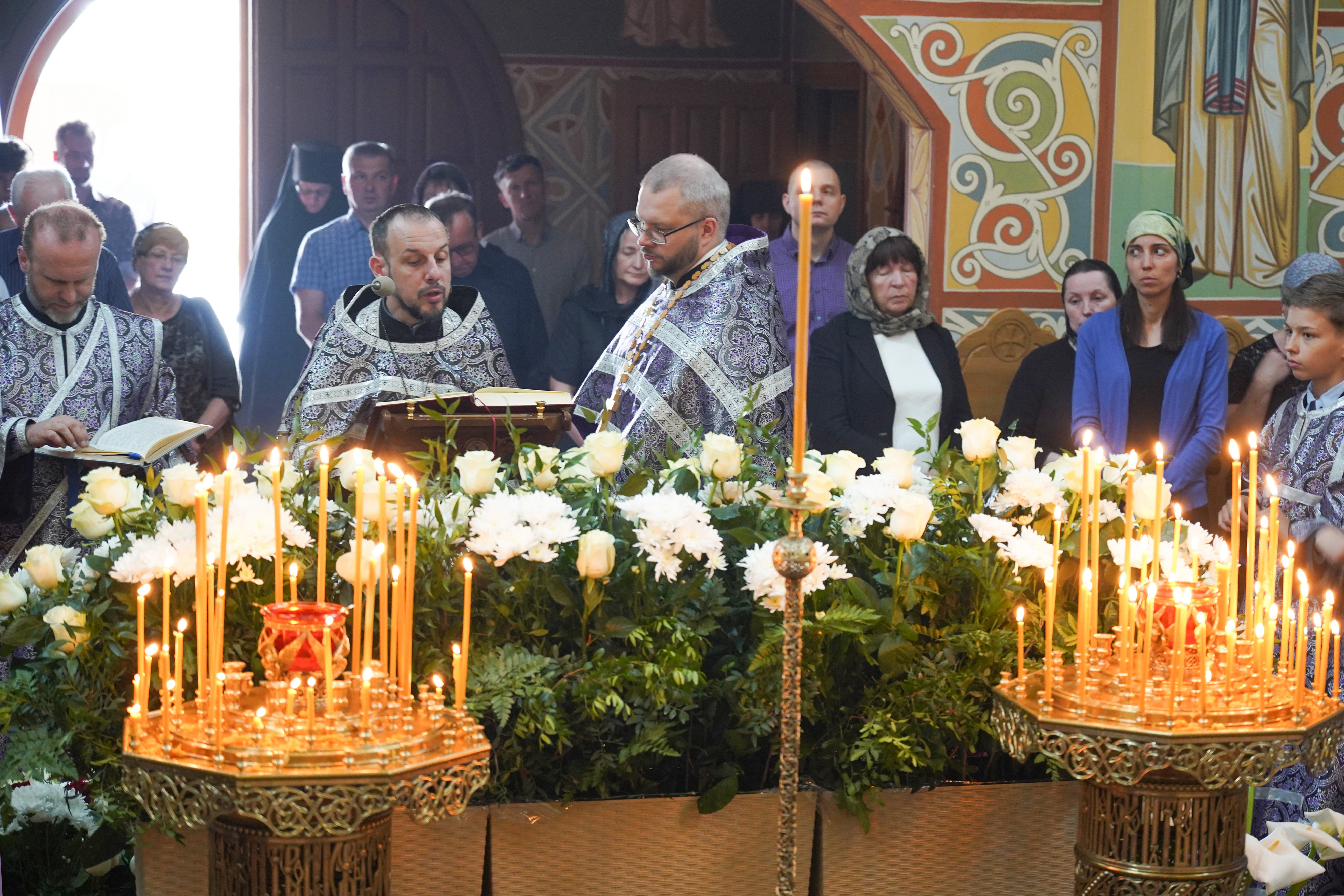 Jesus Christ burial service in Zwierki Convent 