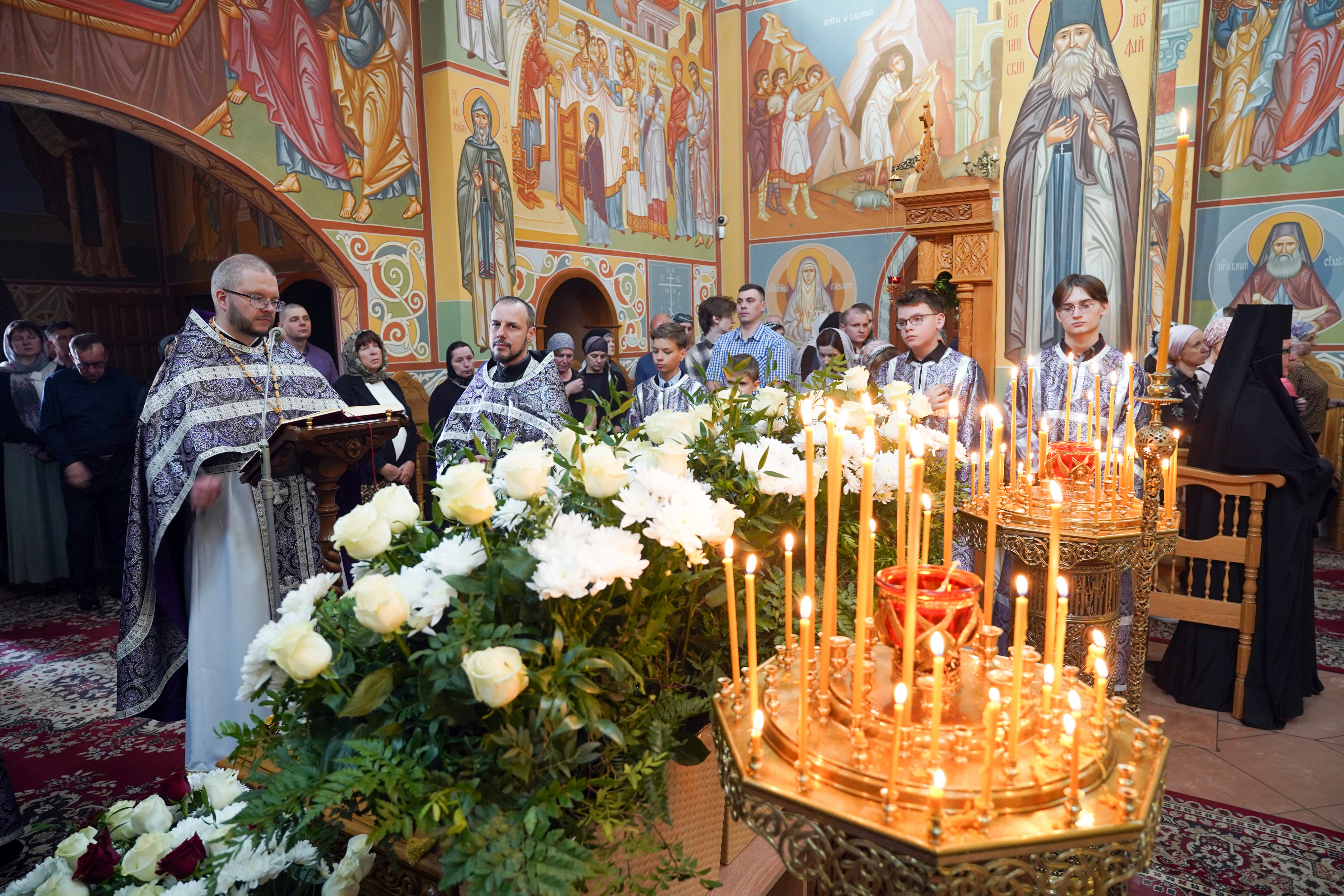 Jesus Christ burial service in Zwierki Convent 
