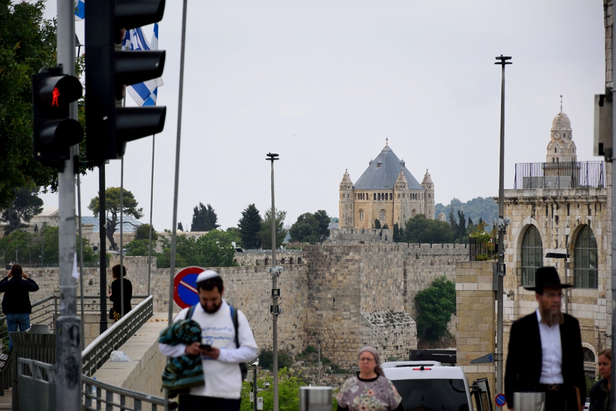 Old town of Jerusalem May 2023