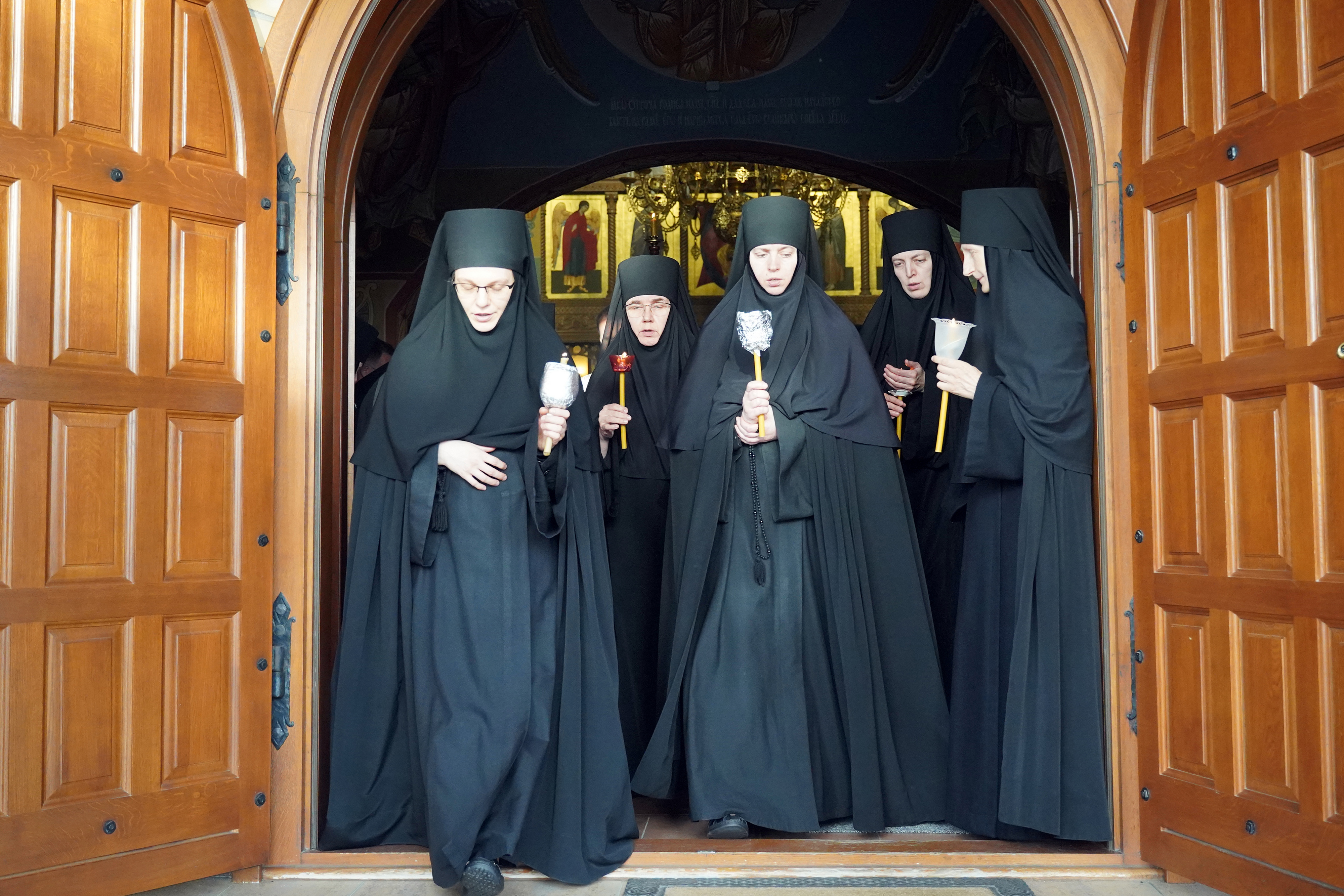 The Great Friday in Zwierki Convent