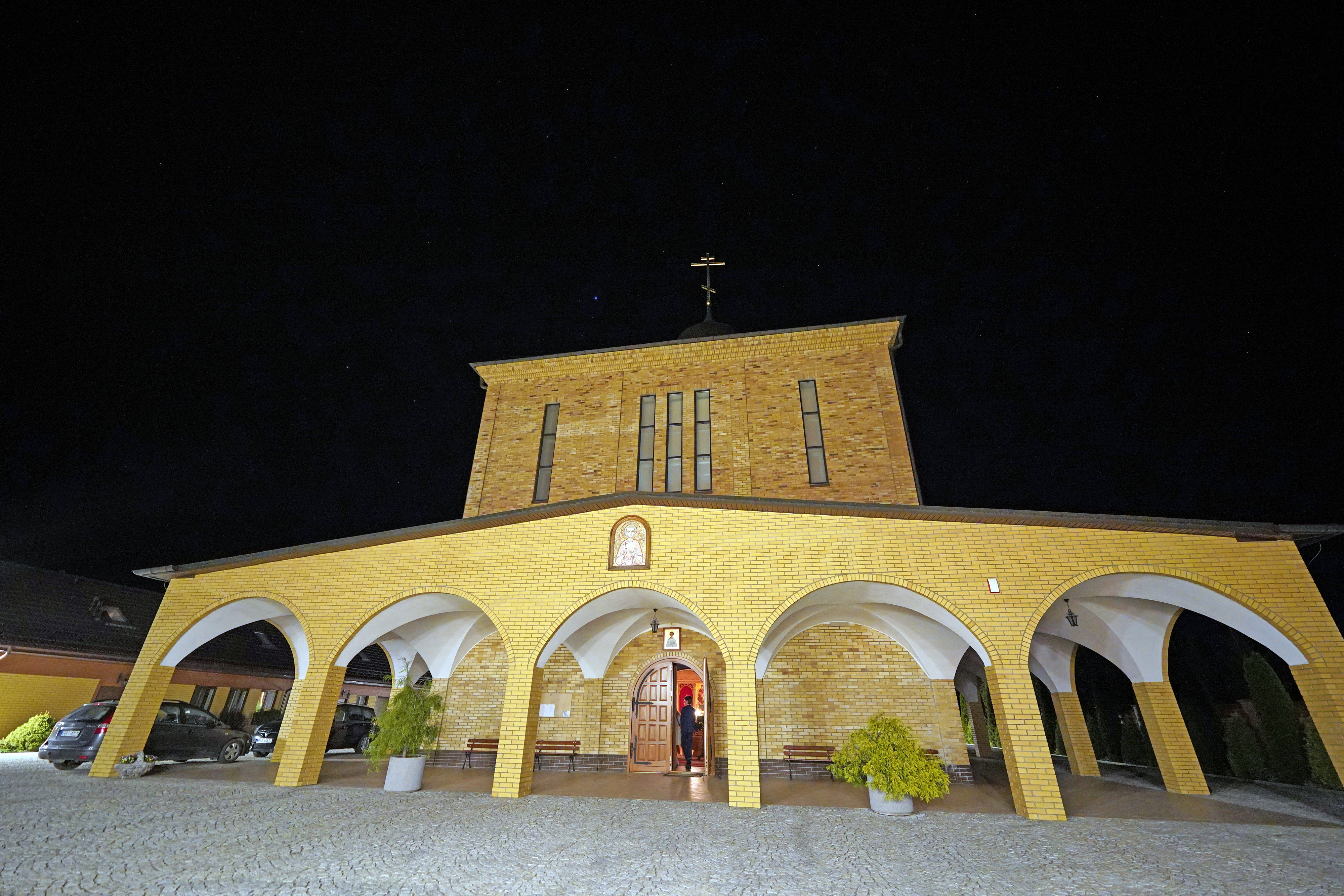 Easter night in Zwierki Convent