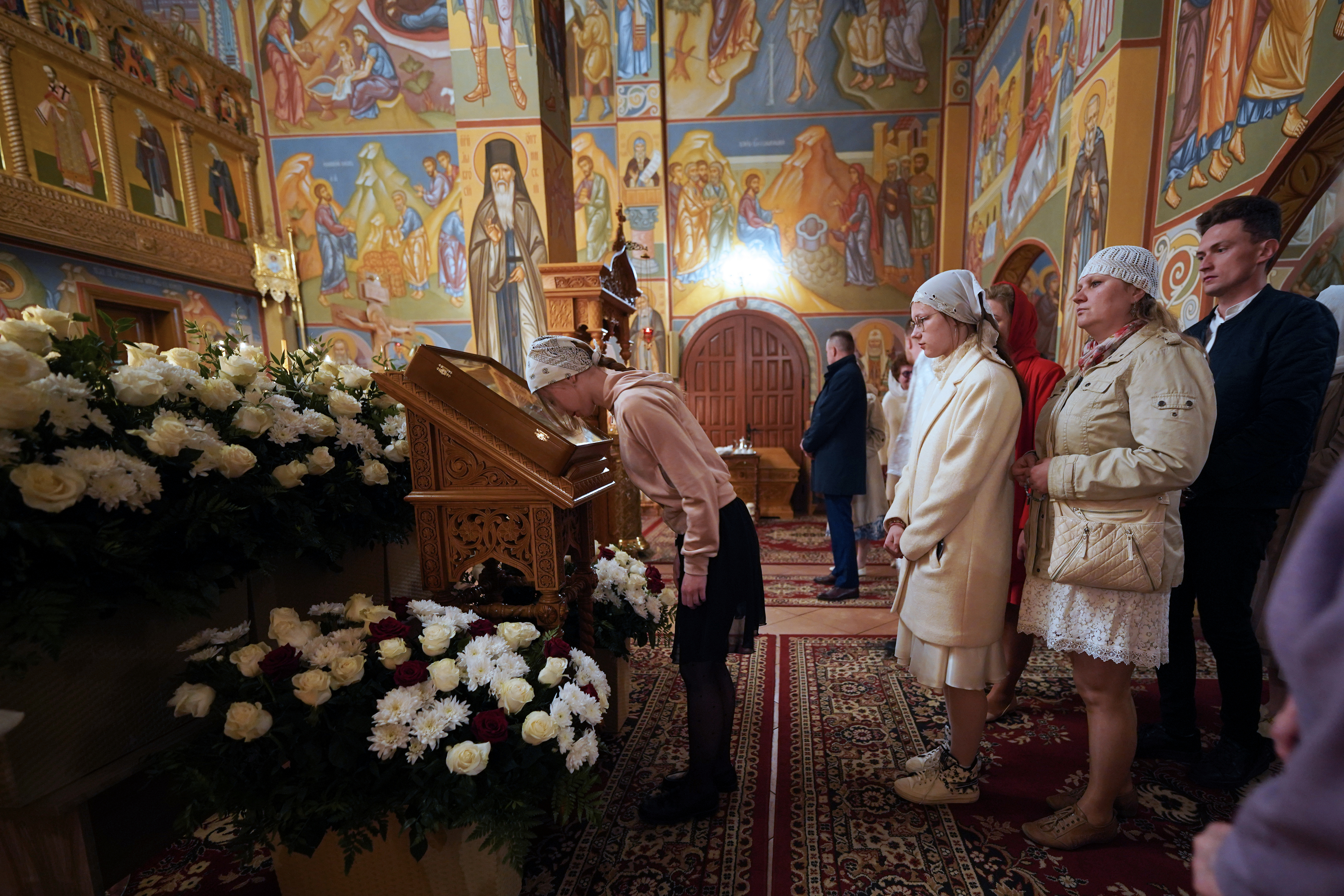 Easter night in Zwierki Convent 