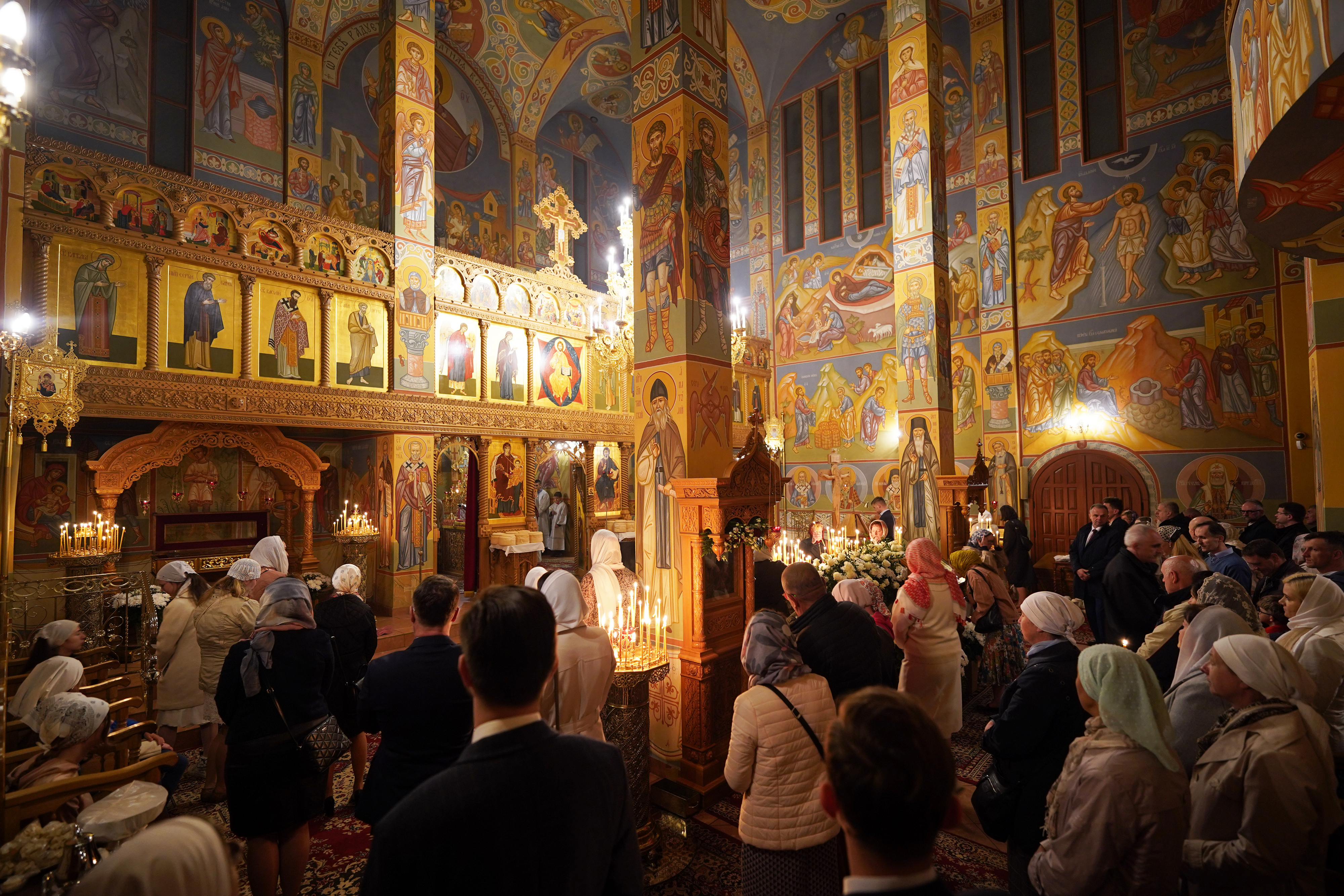 Easter night in Zwierki Convent 