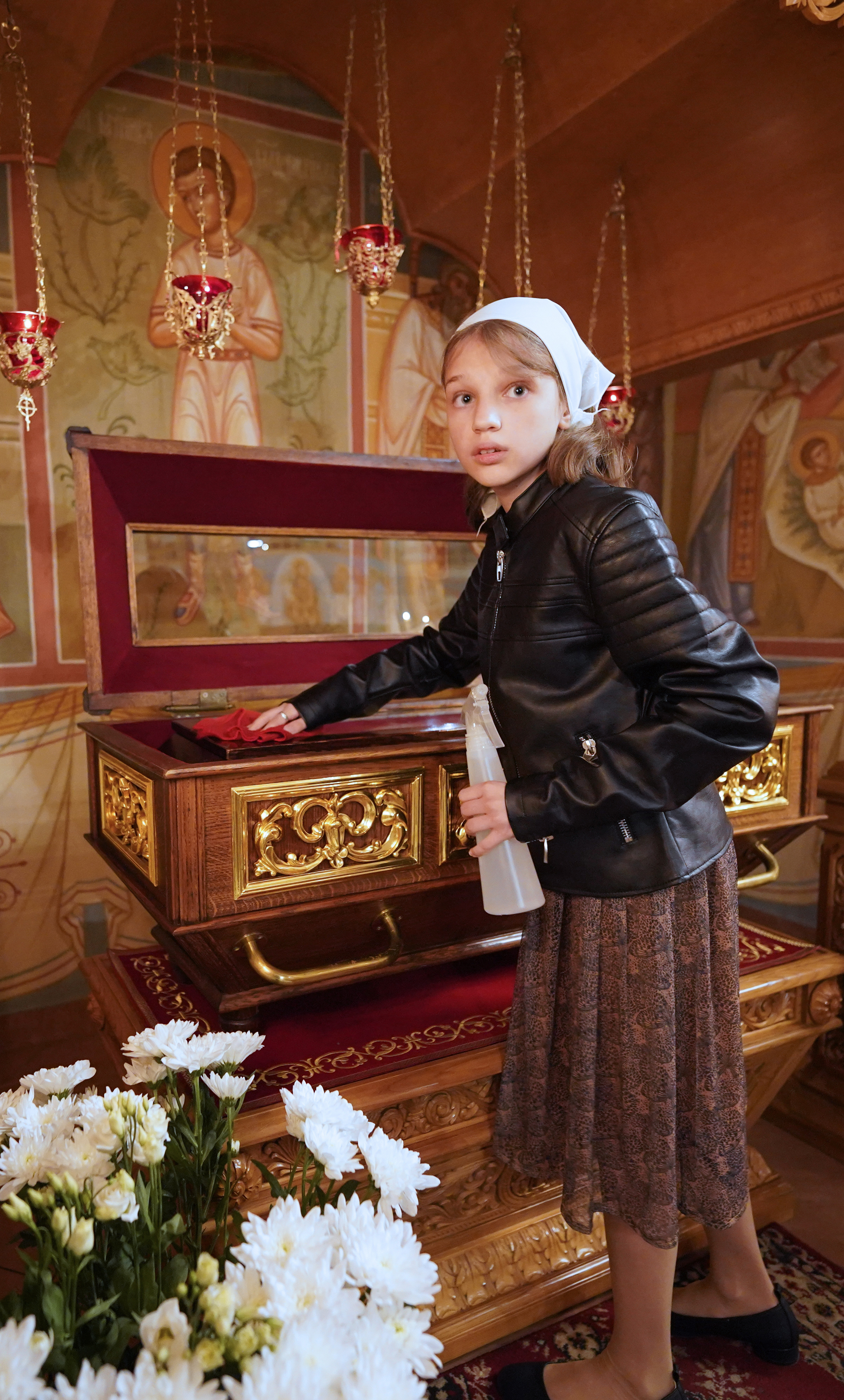 Easter night in Zwierki Convent 