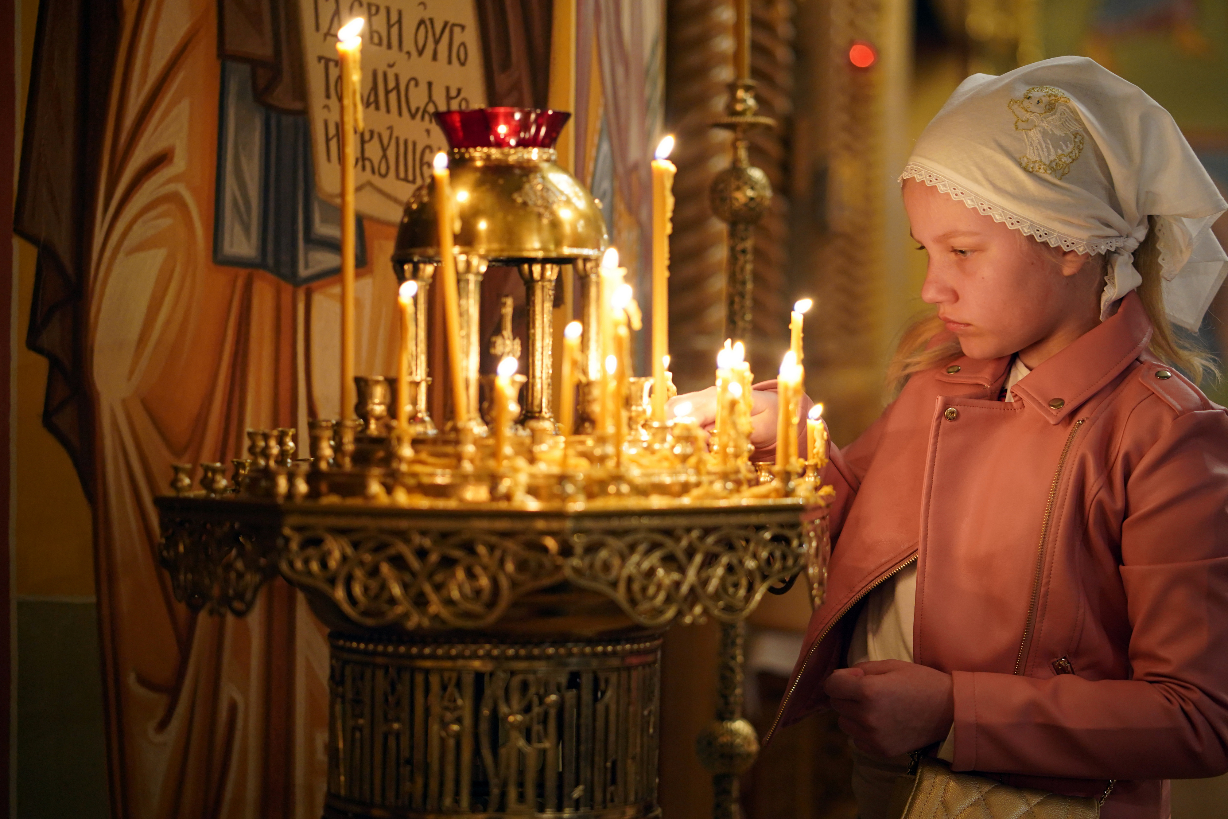 Easter night in Zwierki Convent 