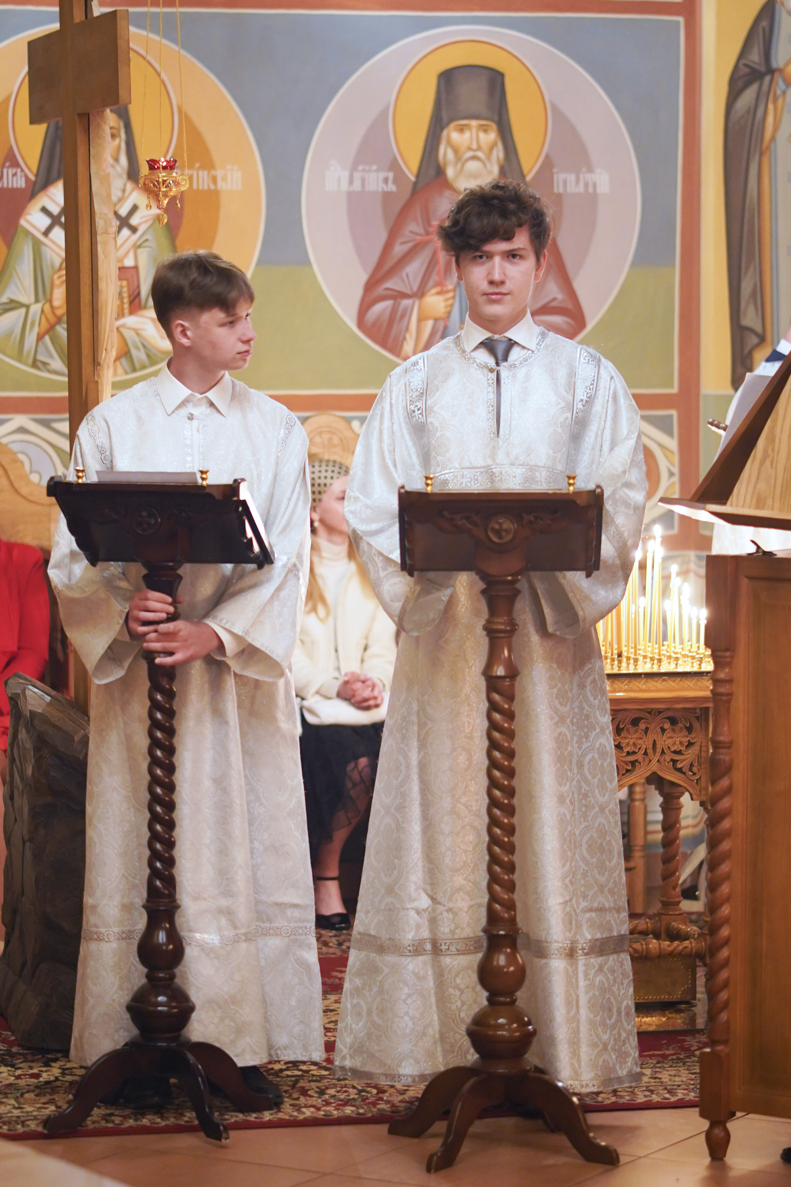 Easter night in Zwierki Convent