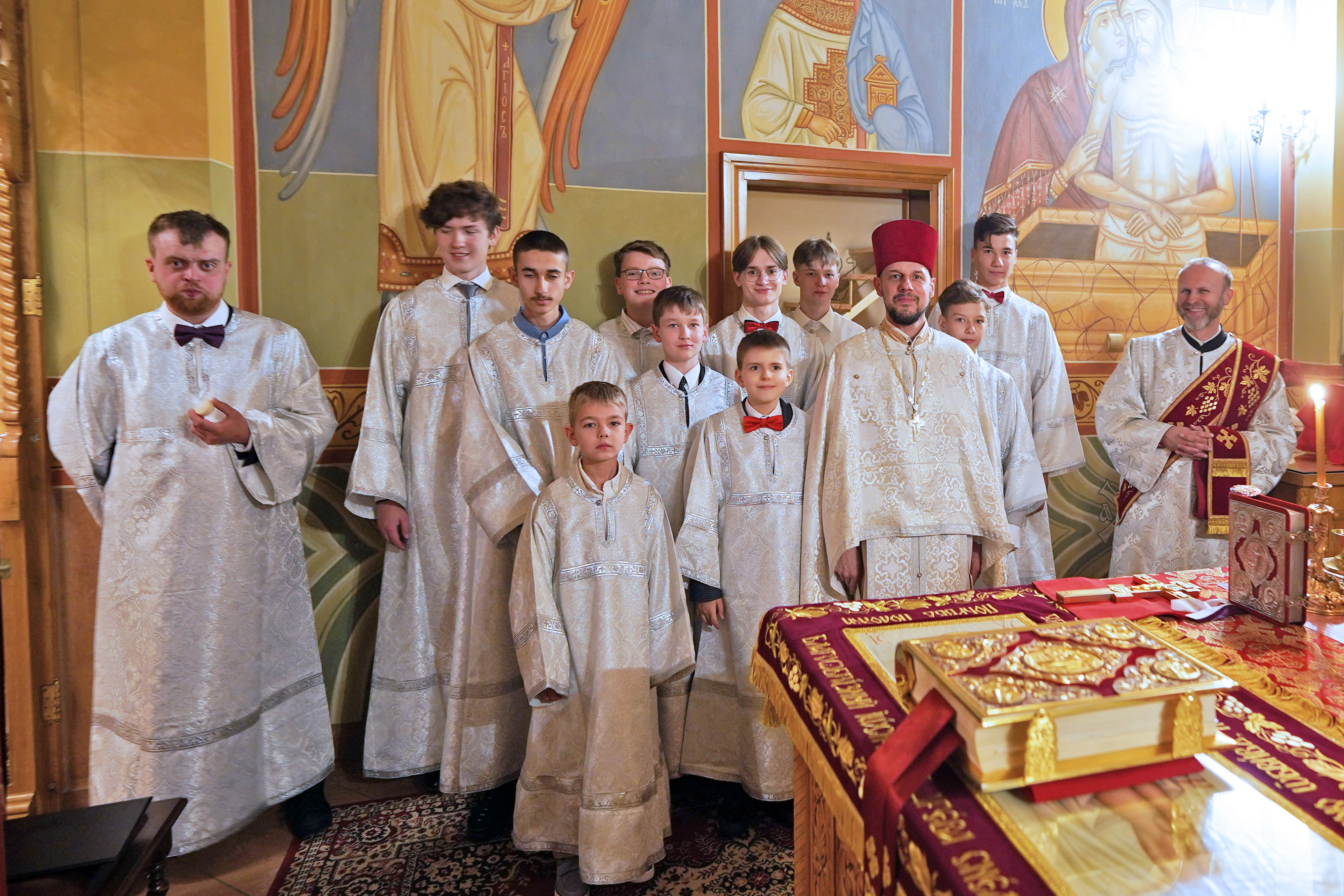 Easter night in Zwierki Convent