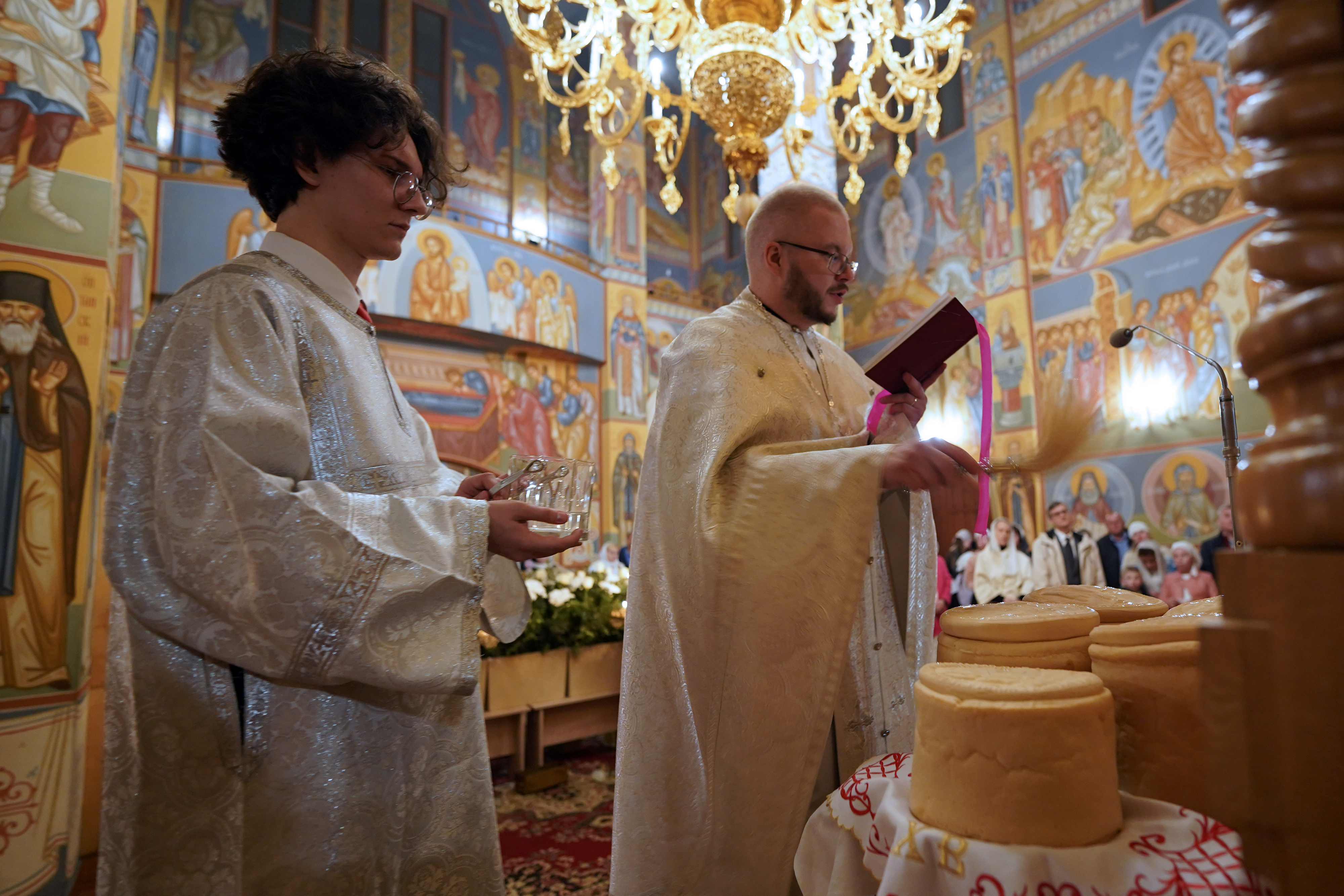 Easter night in Zwierki Convent  
