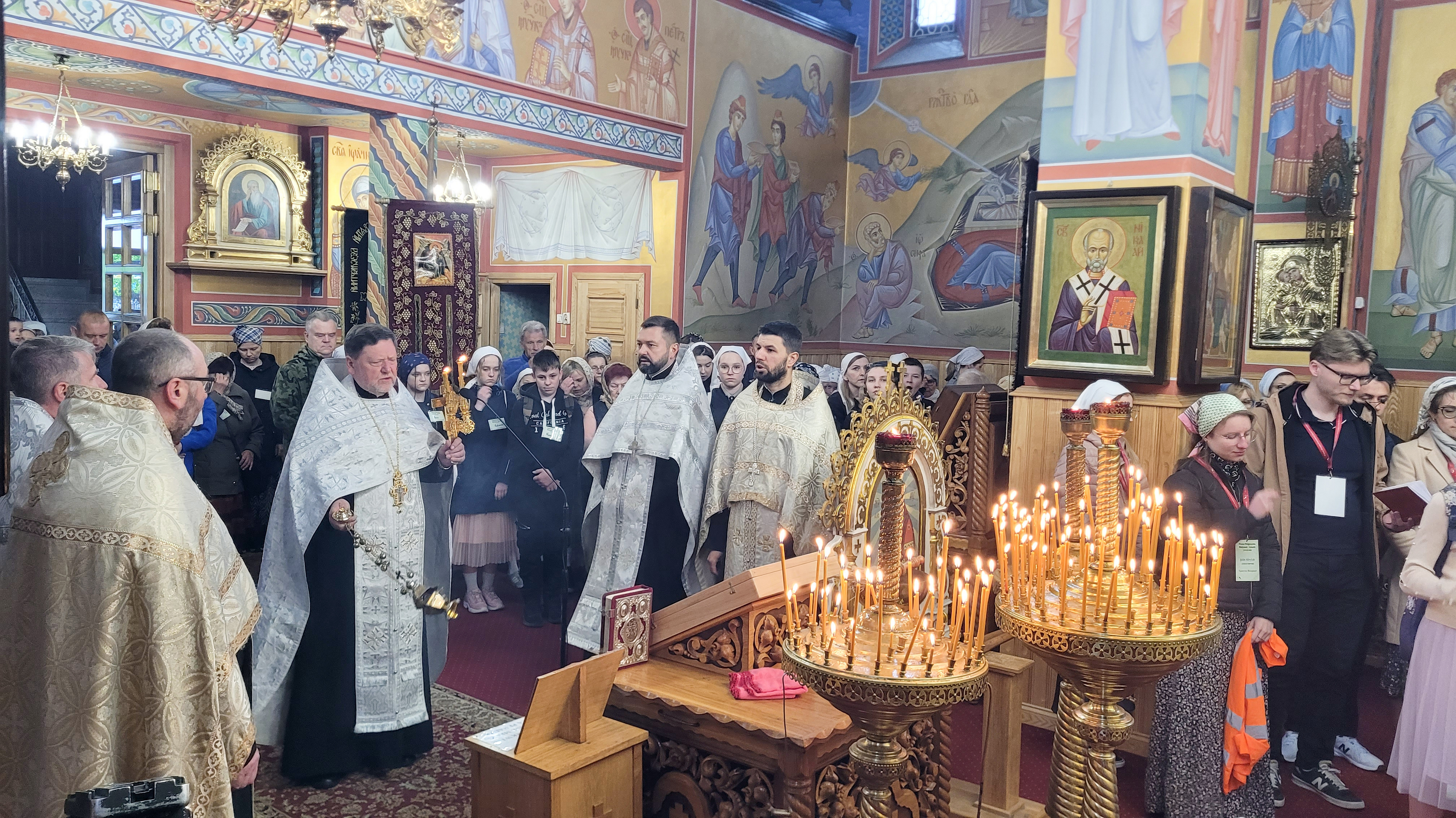The pilgrimage from Bialystok to Zwierki Convent