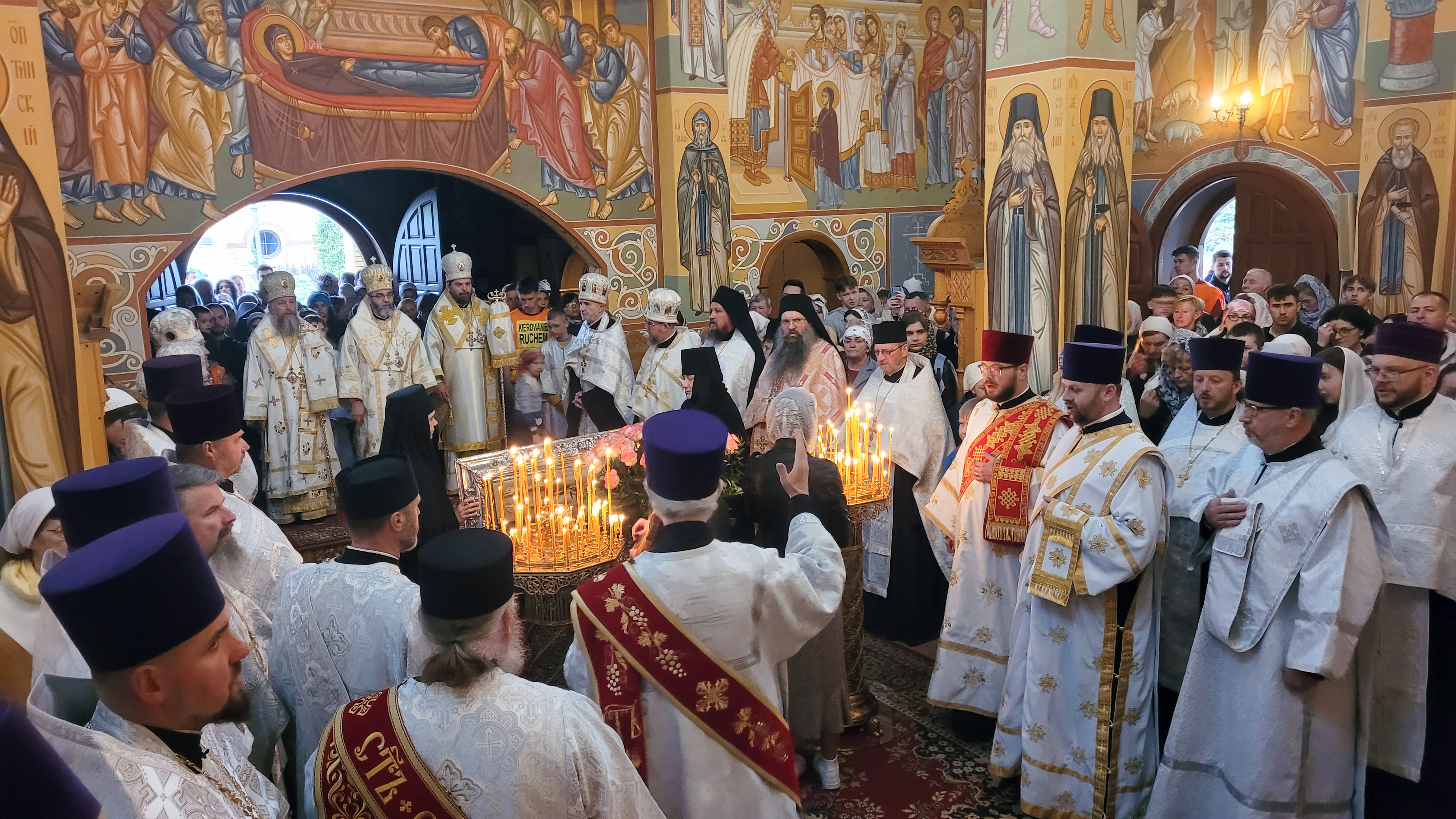 St. Gabriel of Zabludow feast in Zwierki Convent - the All-Night Vigil