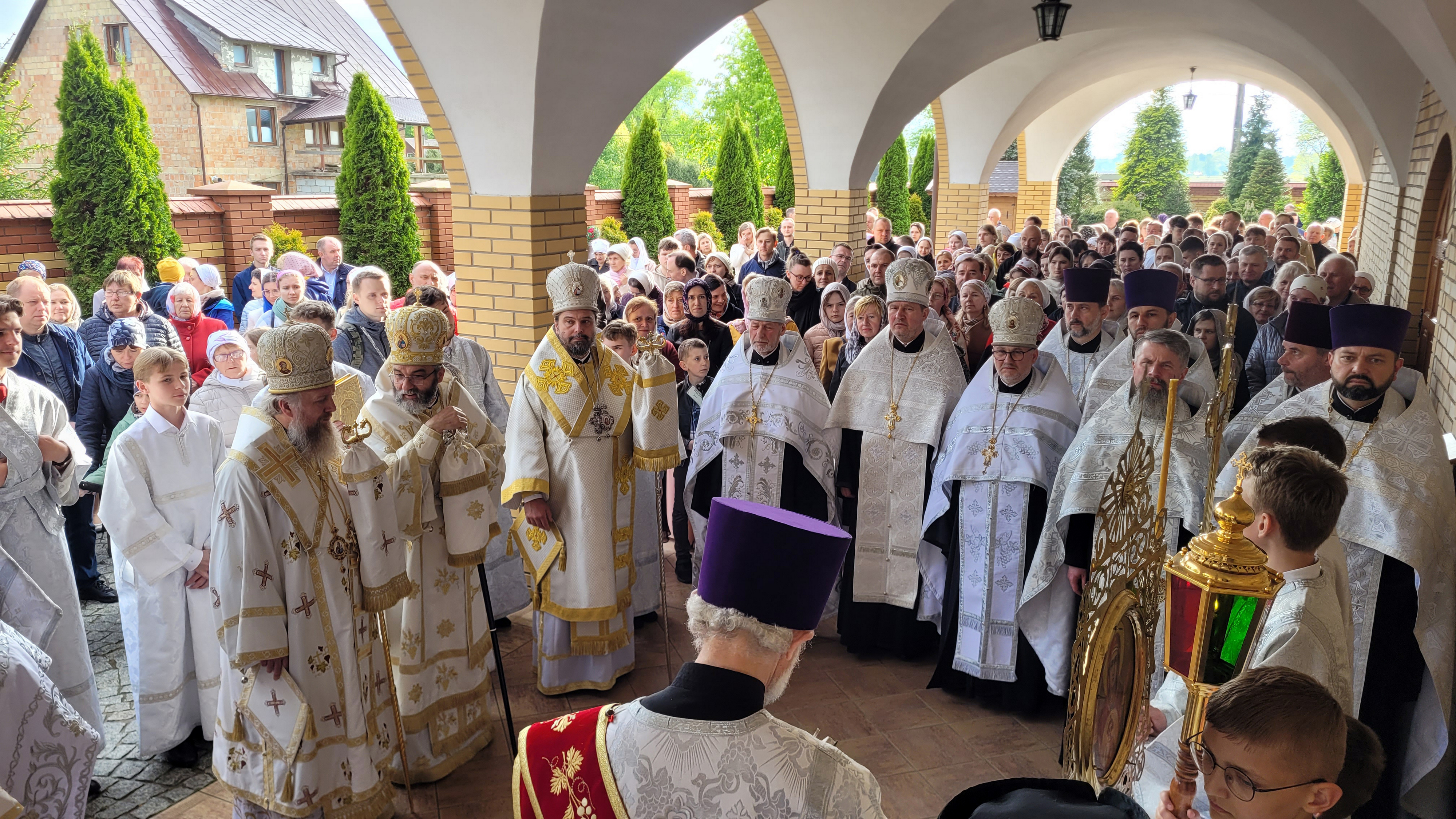 St. Gabriel of Zabludow feast in Zwierki Convent - the All-Night Vigil