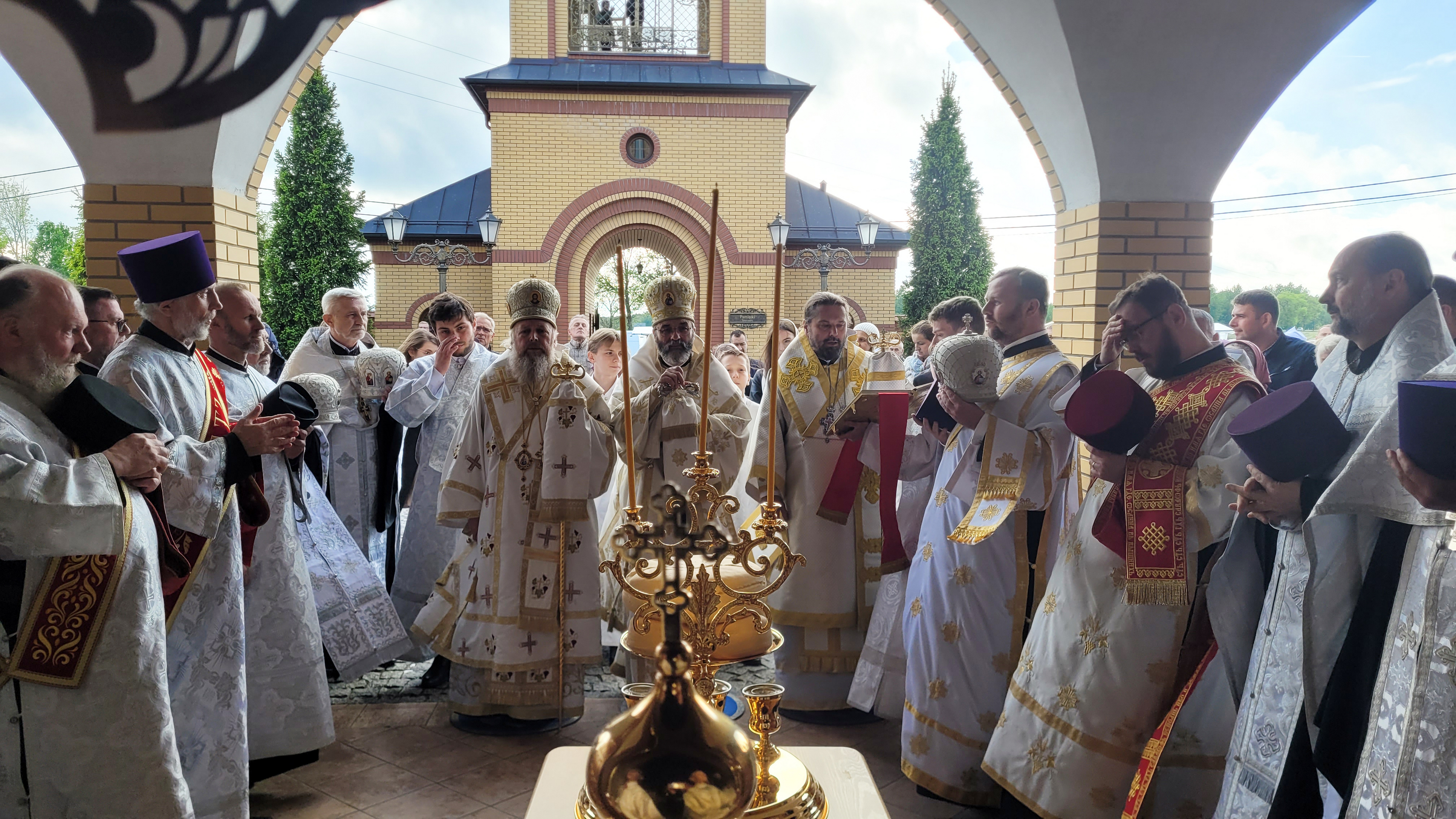 St. Gabriel of Zabludow feast in Zwierki Convent - the All-Night Vigil