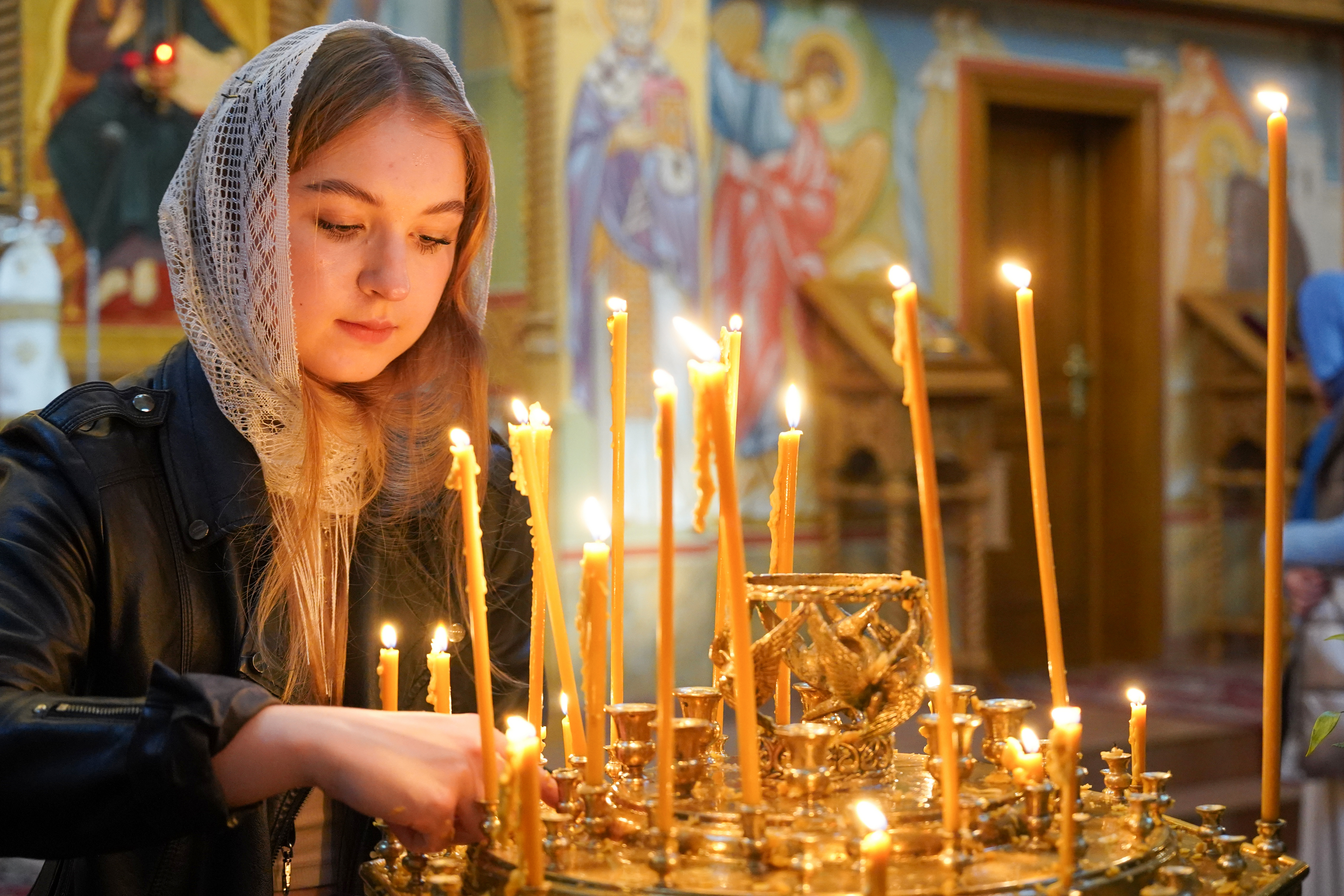 St. Gabriel of Zabludow feast in Zwierki Convent - the All-Night Vigil 
