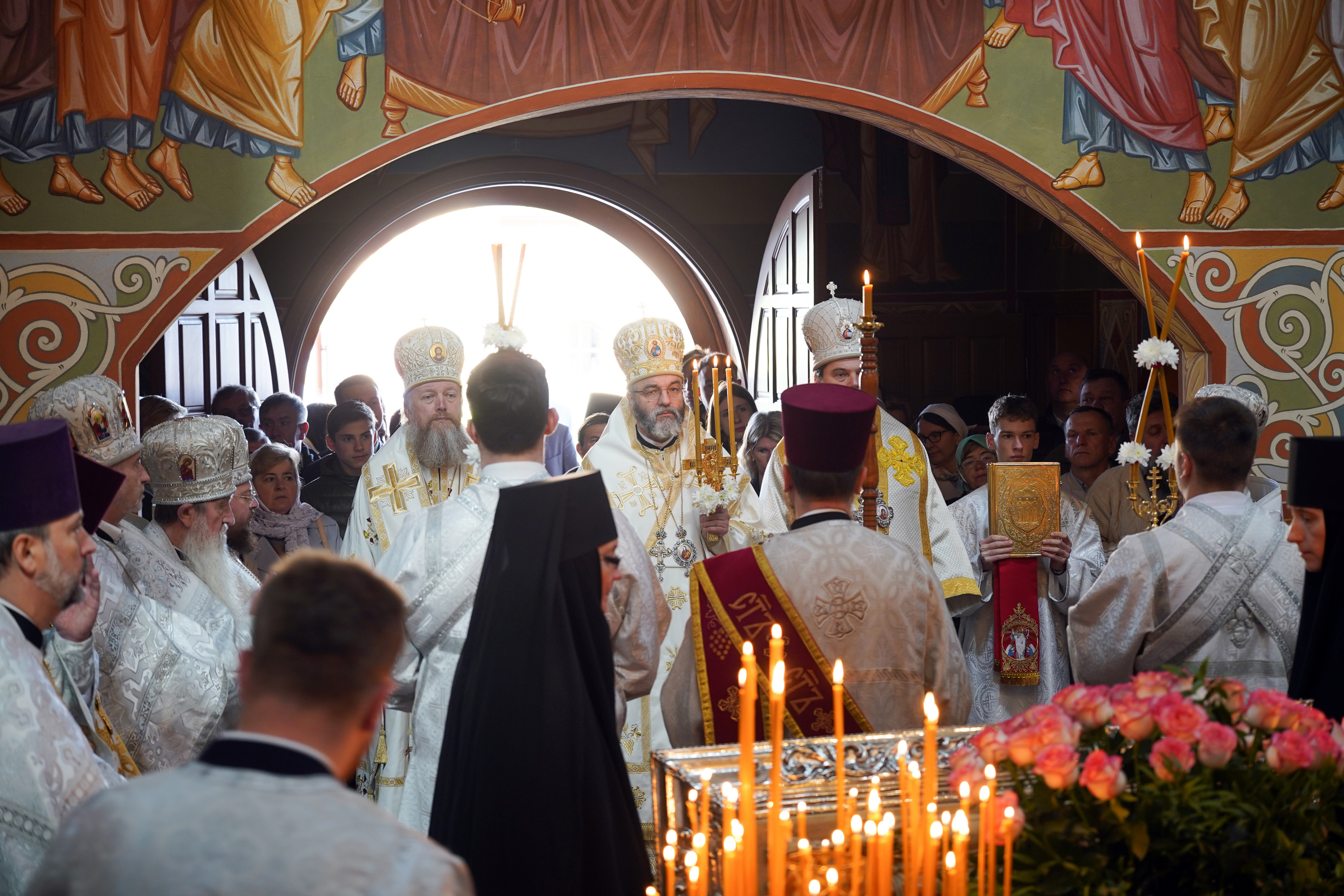 St. Gabriel of Zabludow feast in Zwierki Convent - the Divine Liturrgy