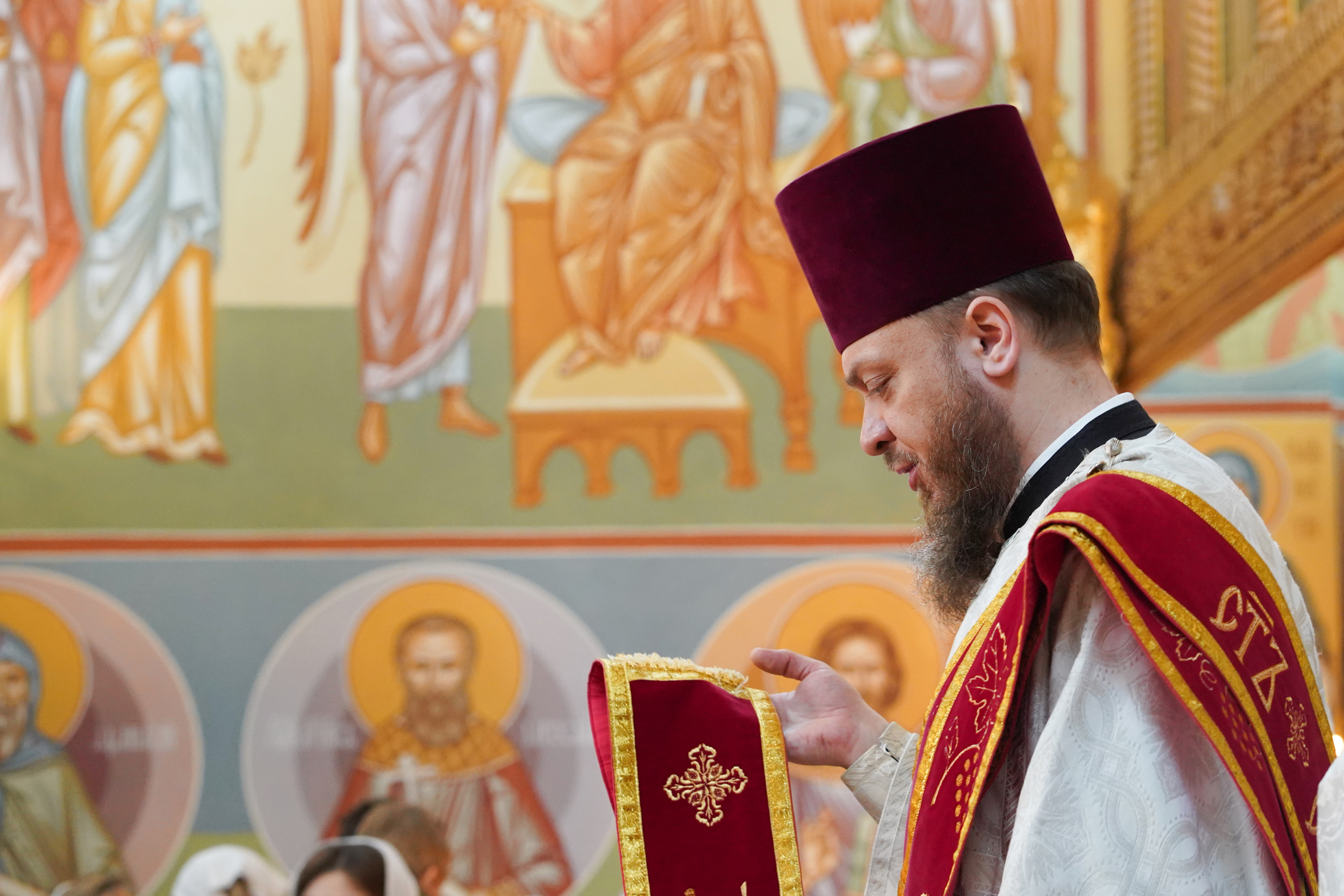 St. Gabriel of Zabludow feast in Zwierki Convent - the Divine Liturrgy