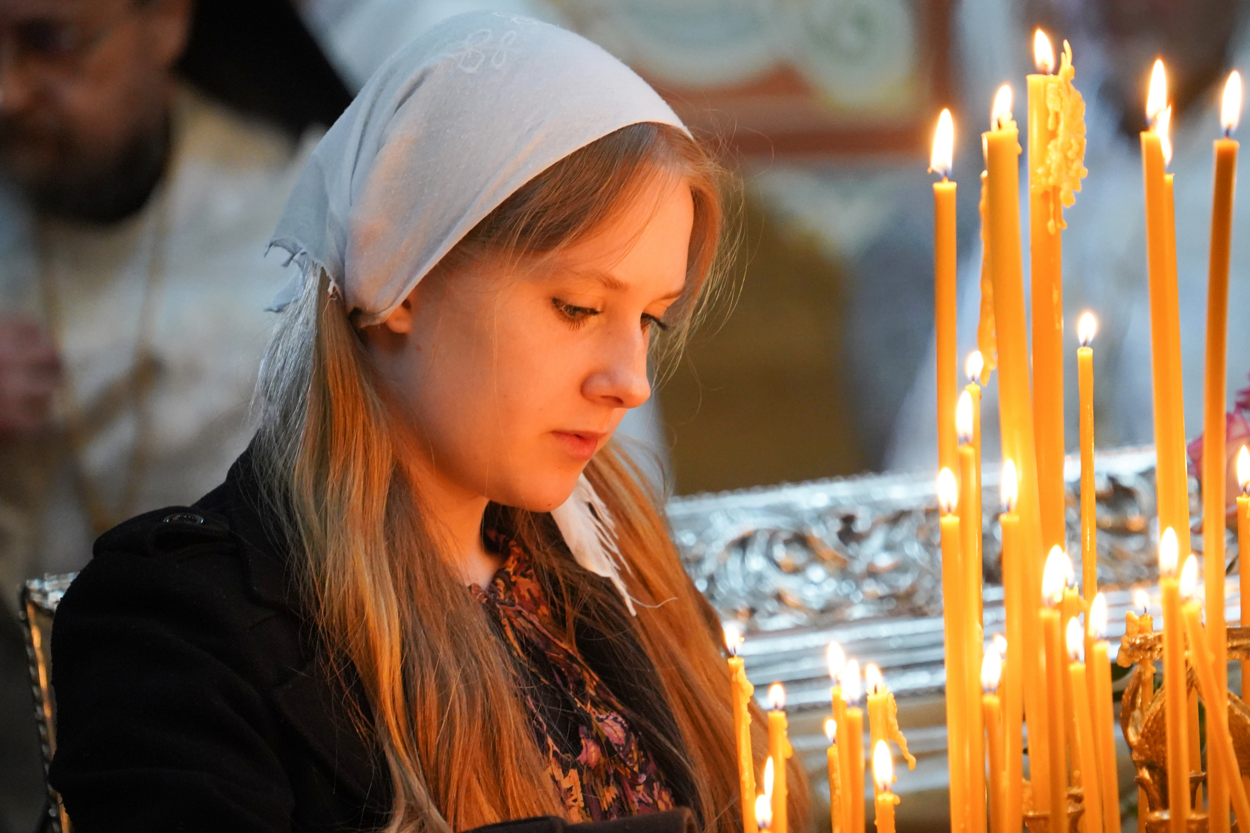St. Gabriel of Zabludow feast in Zwierki Convent - the Divine Liturrgy