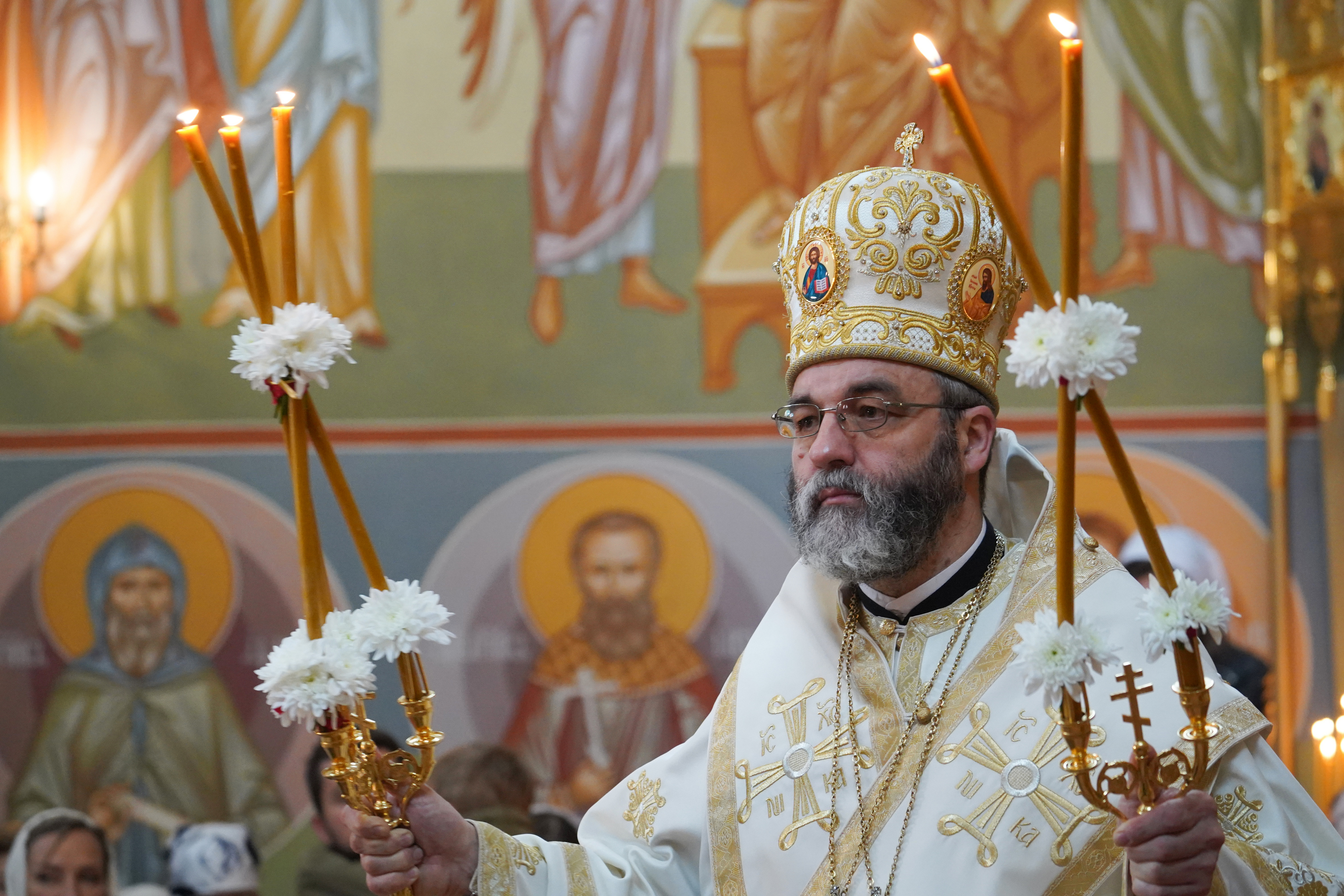 St. Gabriel of Zabludow feast in Zwierki Convent - the Divine Liturrgy