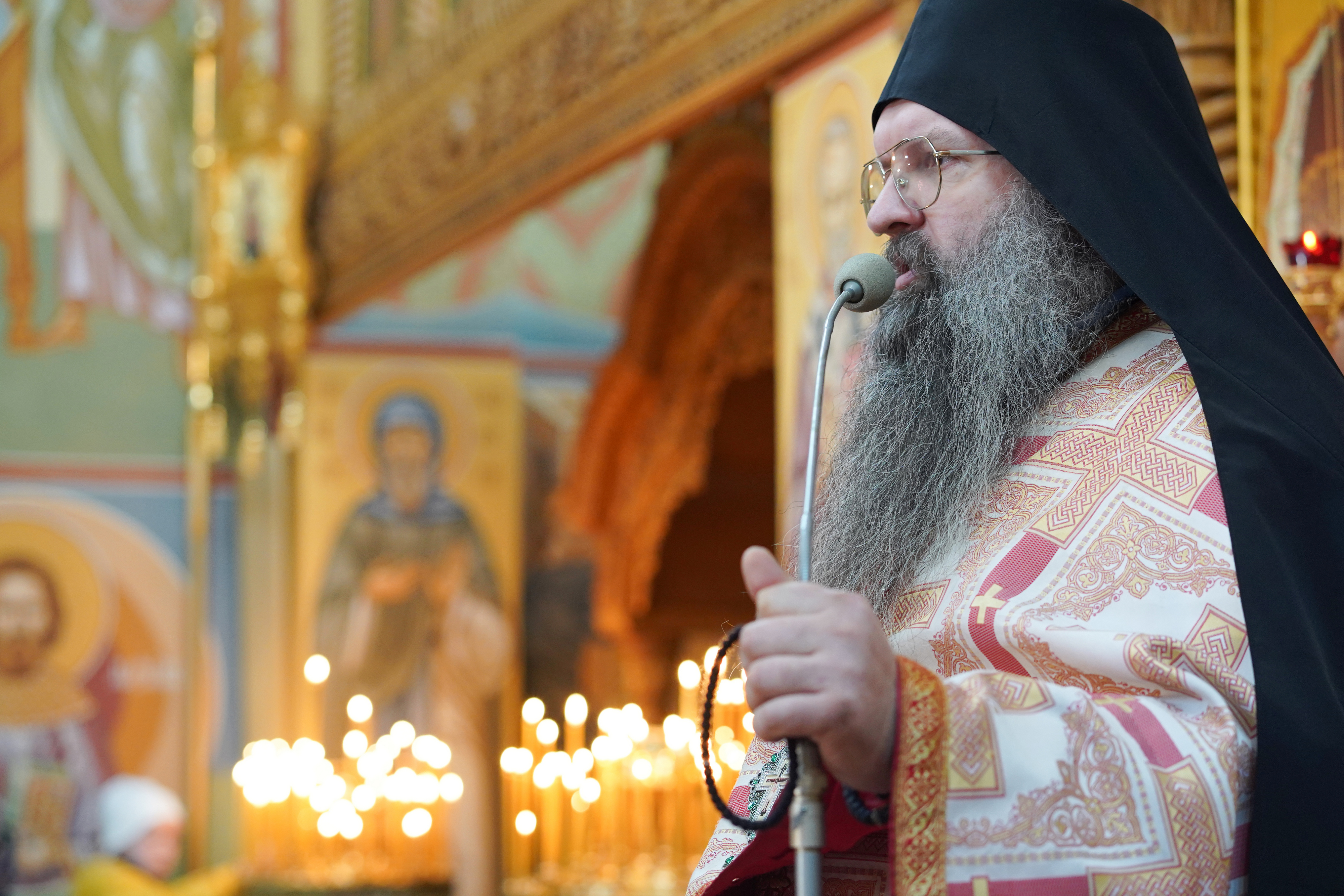 St. Gabriel of Zabludow feast in Zwierki Convent - the Divine Liturgy