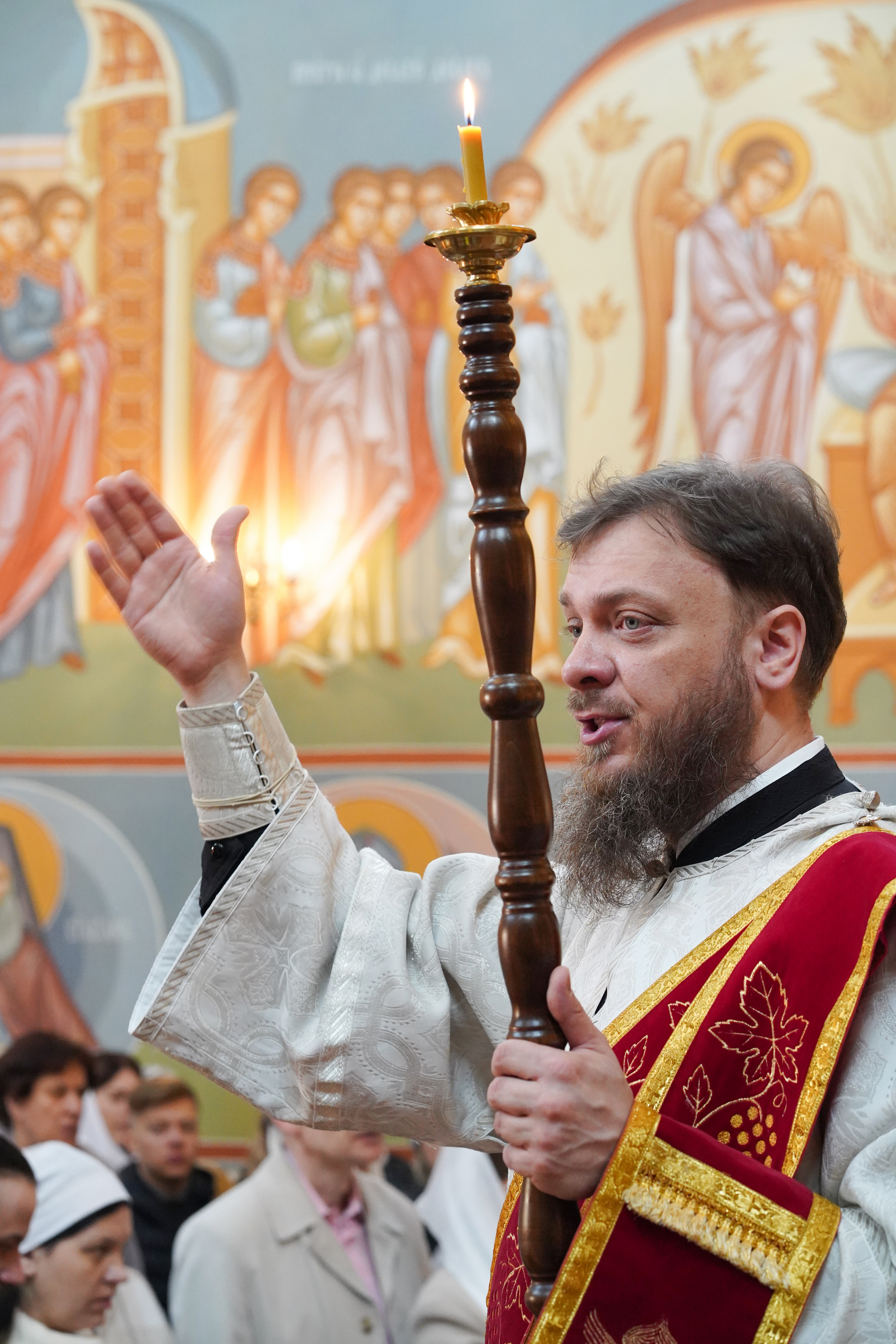 St. Gabriel of Zabludow feast in Zwierki Convent - the Divine Liturgy