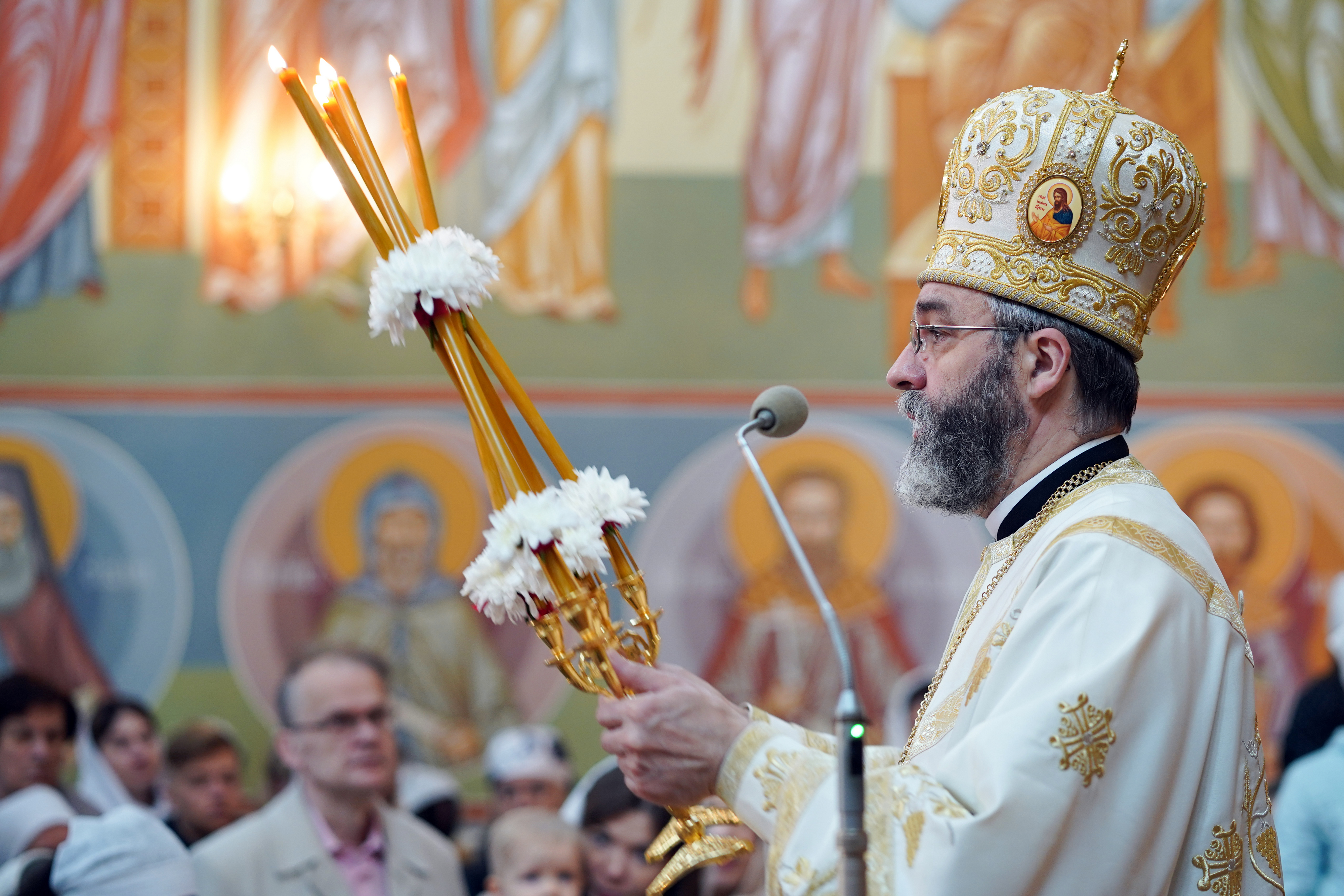 St. Gabriel of Zabludow feast in Zwierki Convent - the Divine Liturgy
